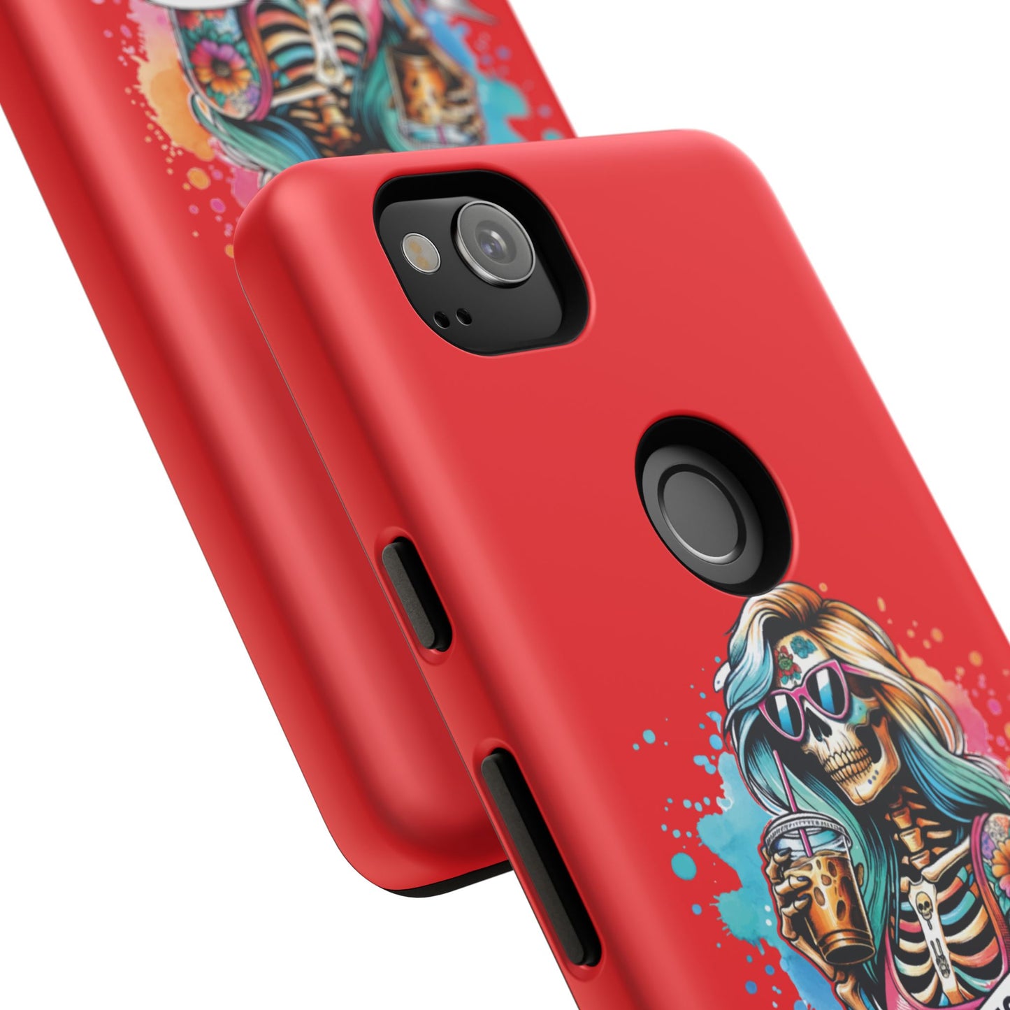 Cool Moms Club Phone Case - Tough Cases, Funky Phone Cover, Gift for Moms, Skeleton Design, Trendy Tech Accessories