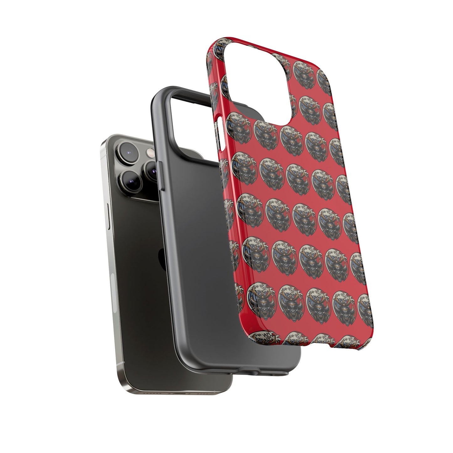 Bold Phone Case, Tough Phone Cover, Red Phone Protector, Unique Gift for Him/Her, Trendy Tech Accessory