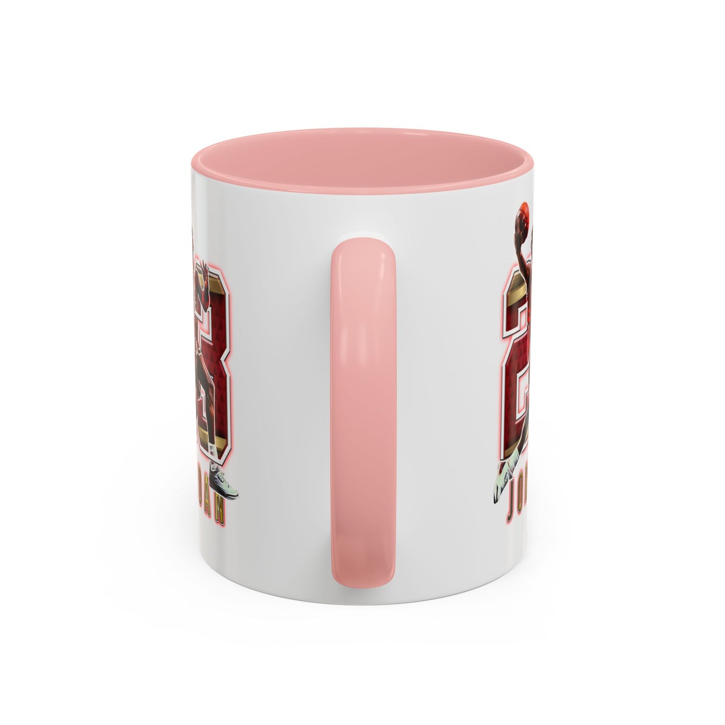 Michael Jordan Accent Coffee Mug - 11oz & 15oz - Perfect Gift for Sports Fans, Collectors, Basketball Lovers, Unique Gift Idea