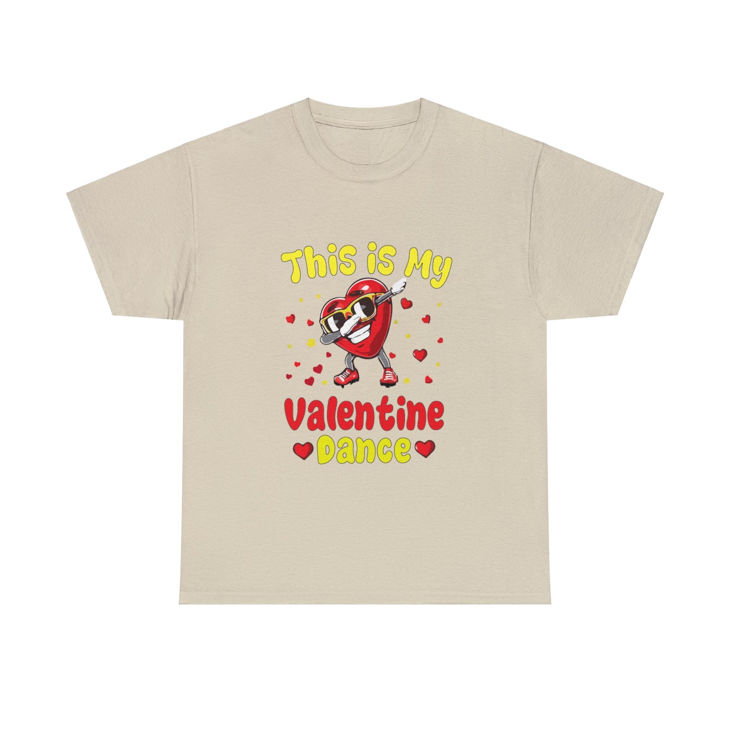 Valetine Dance Womans Unisex Heavy Cotton Tee