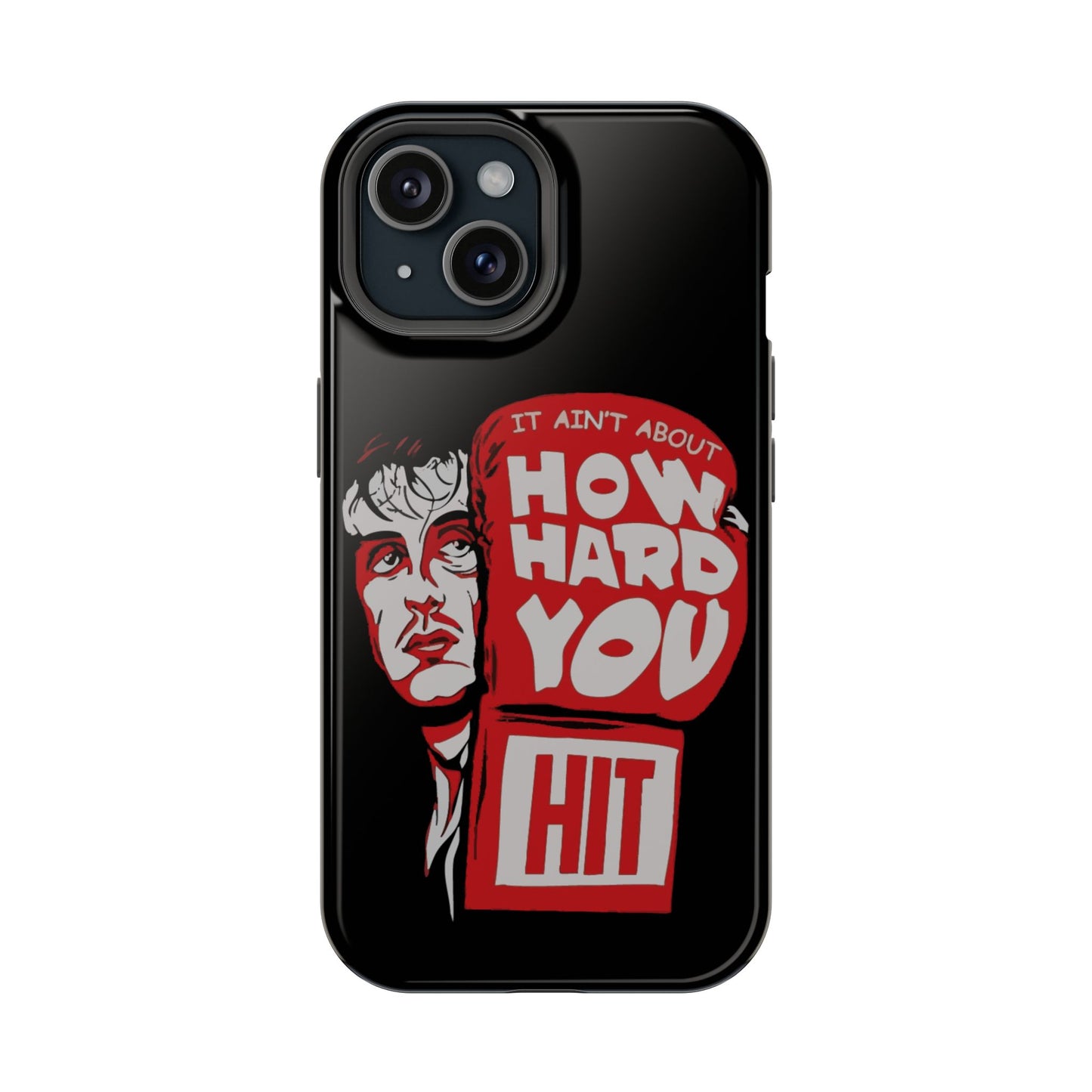 Impact-Resistant Phone Case, Rugged Smartphone Cover, Tough Phone Protection, Inspirational Gift, Motivational Tech Accessory