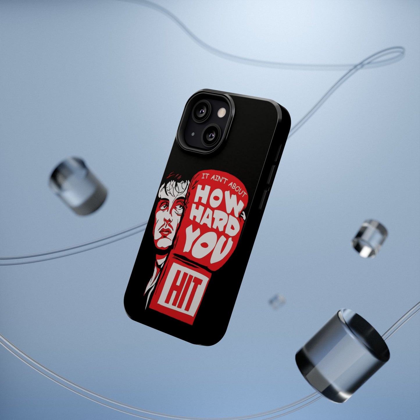 Impact-Resistant Phone Case, Rugged Smartphone Cover, Tough Phone Protection, Inspirational Gift, Motivational Tech Accessory