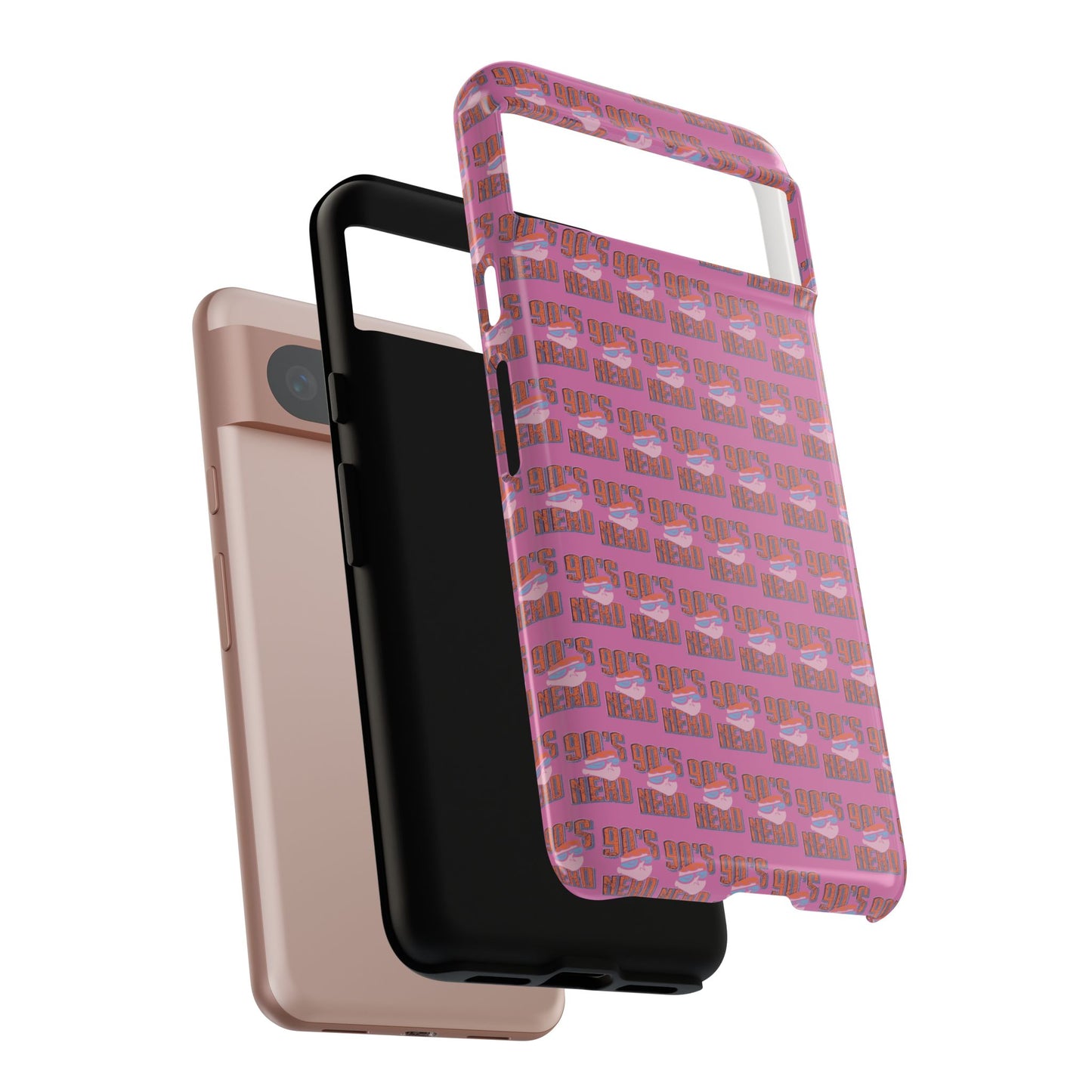 90s Vibe Phone Case, Retro Tough Cases, Gift for Nostalgia Lovers, Durable Phone Covers, 90s Themed Accessories