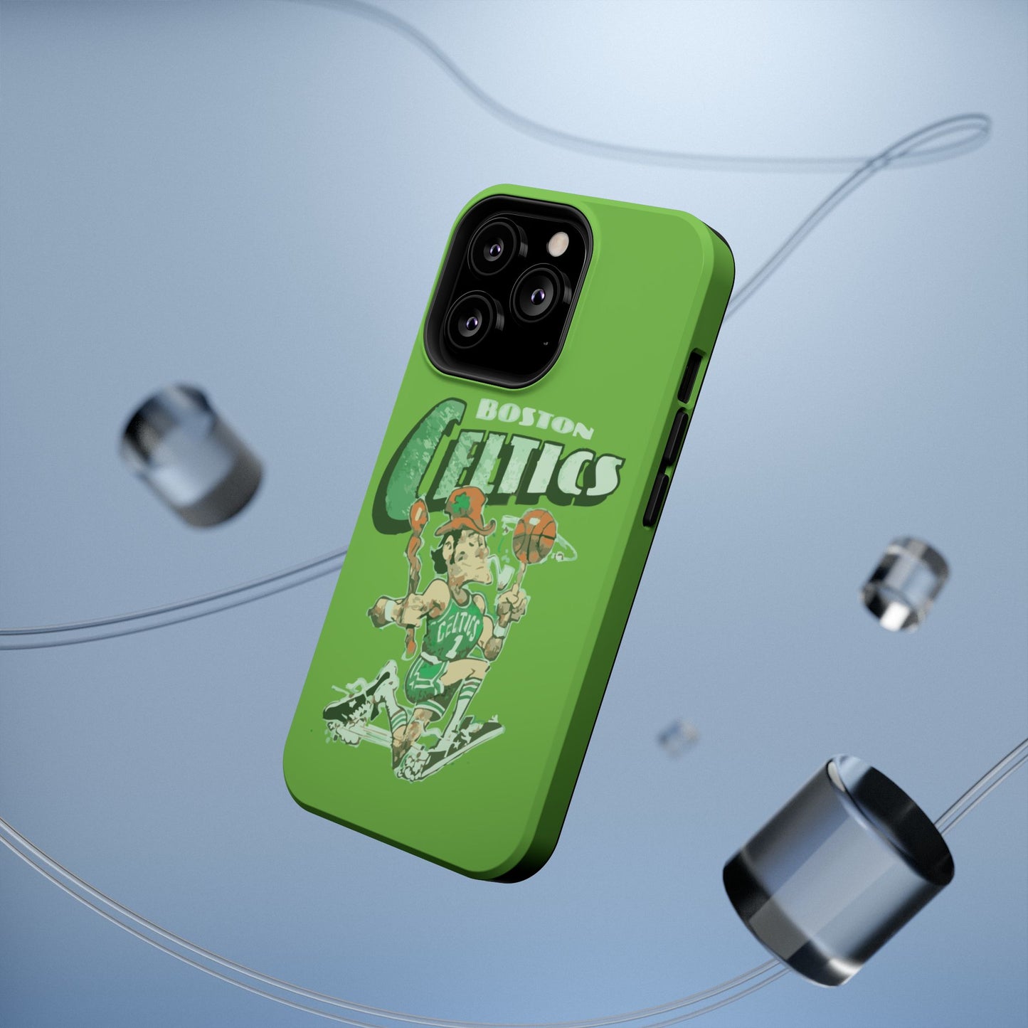 Boston Celtics Impact-Resistant Phone Case, Basketball Phone Cover, Sports Fan Gift, Sturdy Phone Case, NBA Merchandise, Team Spirit Decor