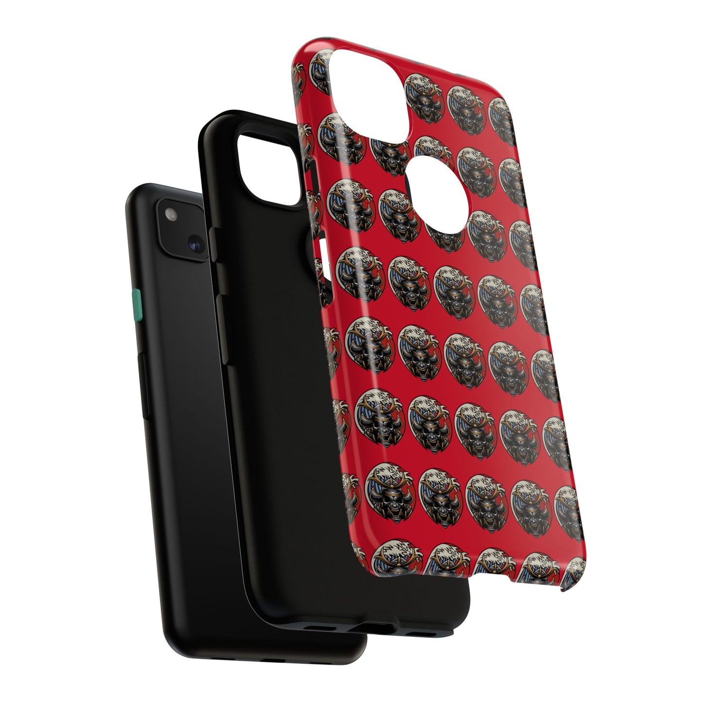 Bold Phone Case, Tough Phone Cover, Red Phone Protector, Unique Gift for Him/Her, Trendy Tech Accessory