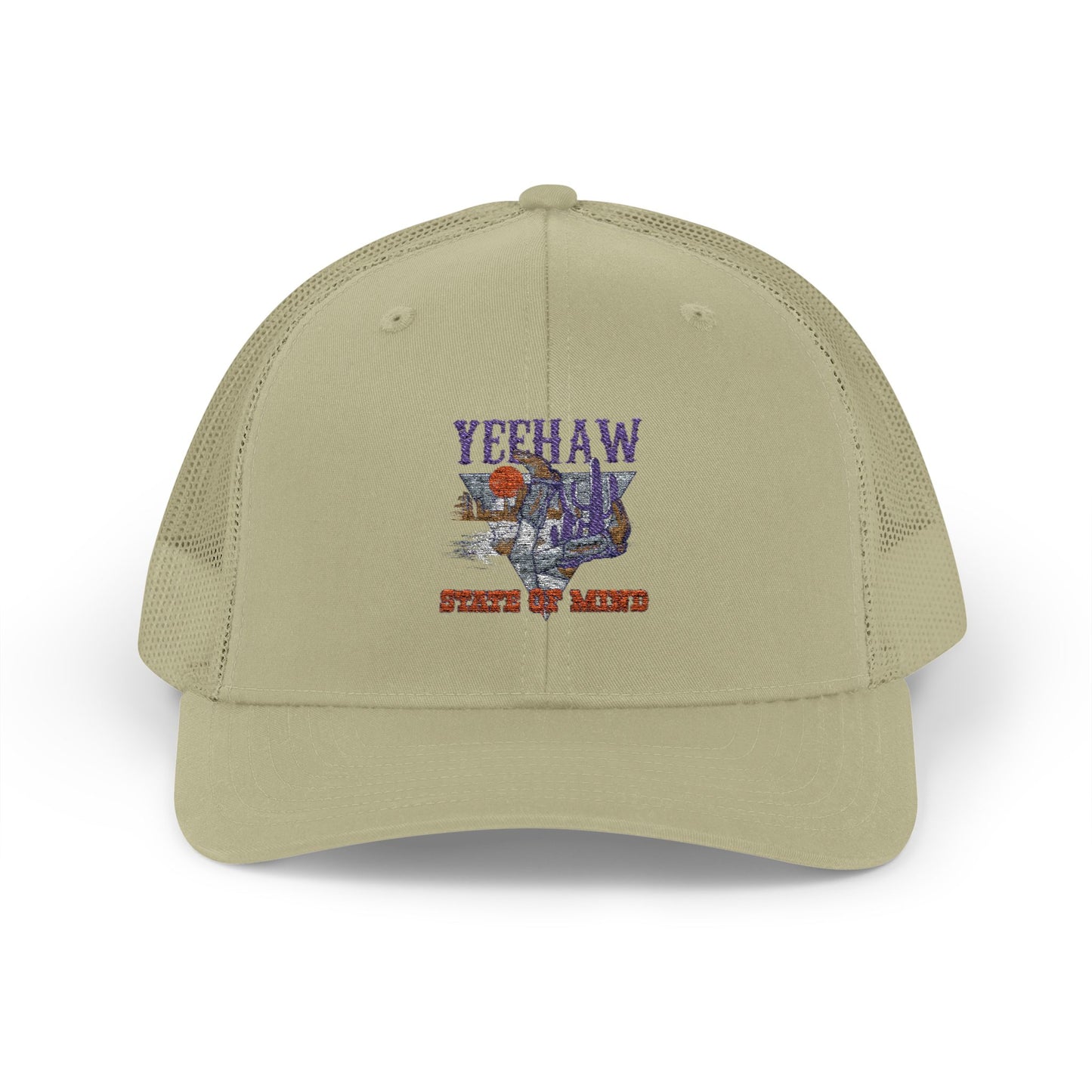 Stylish Snapback Trucker Cap - 'Tough State of Mind' Design