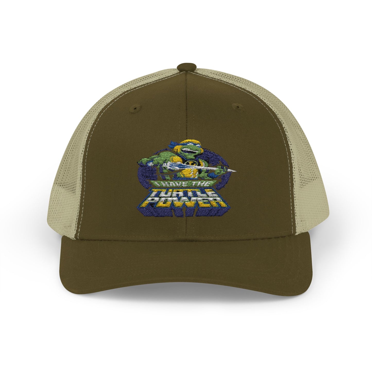 Retro Ninja Turtle Snapback Trucker Cap - Fun & Stylish Kids' Accessory