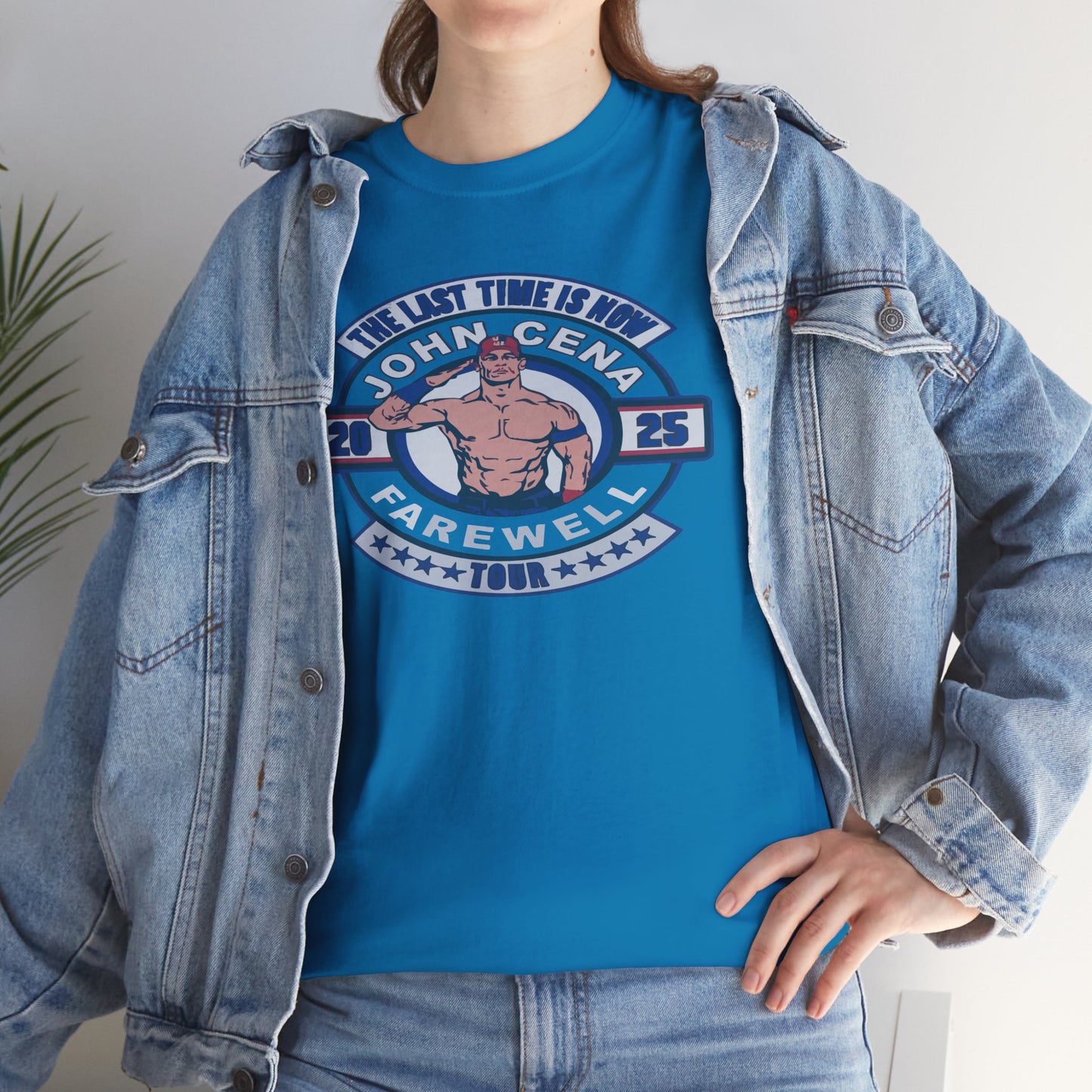 Wrestling Tribute Tee, John Cena Farewell Shirt, Unisex Graphic Tee, Fan Merchandise, Gift for Sports Lovers