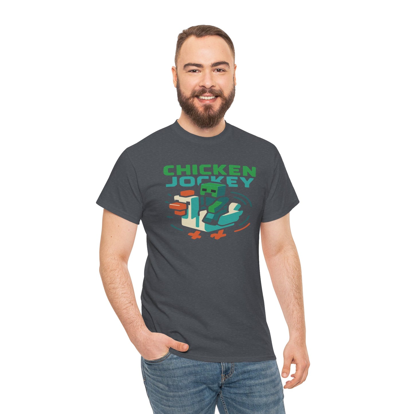 Chicken Jockey Minecraft T-shirt