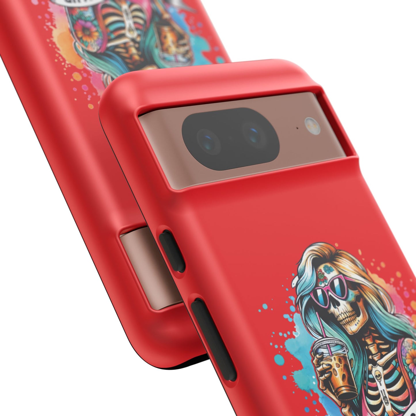 Cool Moms Club Phone Case - Tough Cases, Funky Phone Cover, Gift for Moms, Skeleton Design, Trendy Tech Accessories