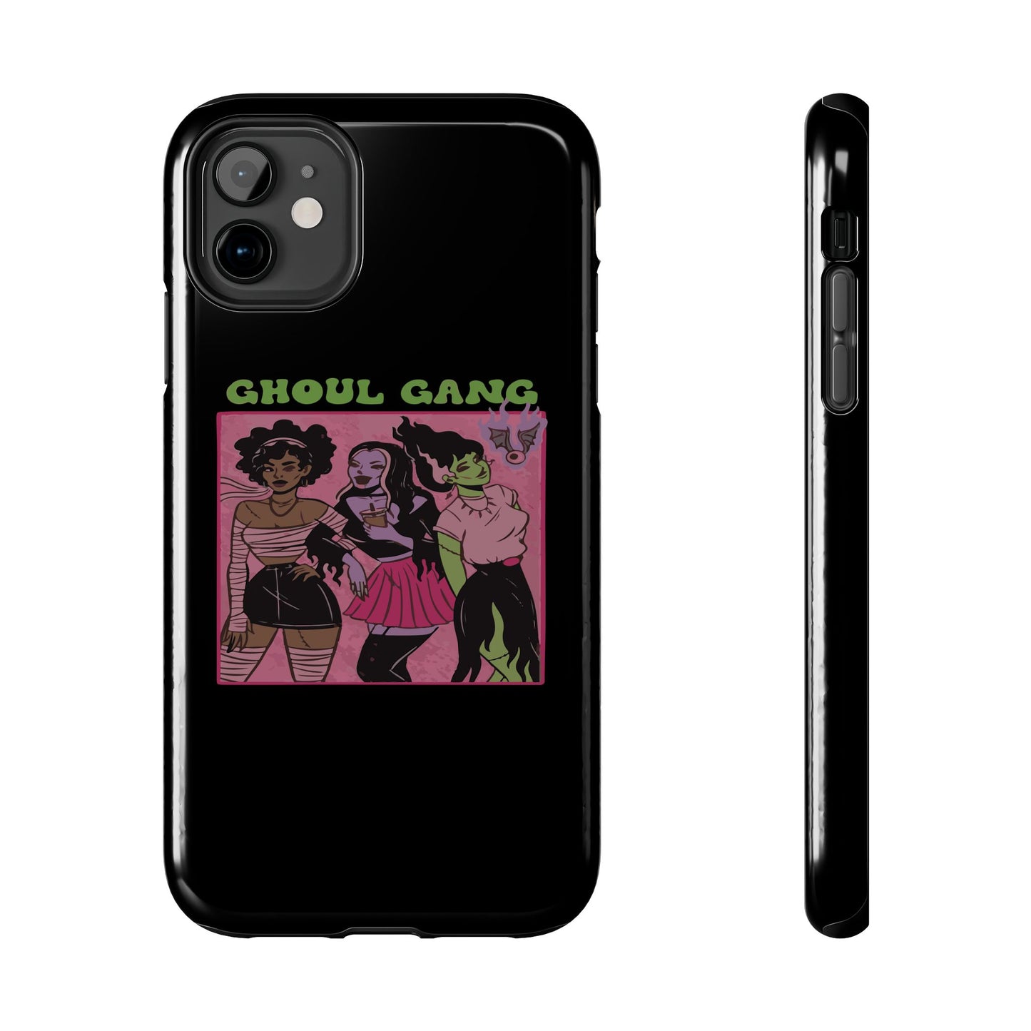 Ghoul Gang Tough Phone Cases | Unique Halloween Phone Cover, Cute Protective Case, Trendy Gift for Goth Fans, Spooky Style Accessory