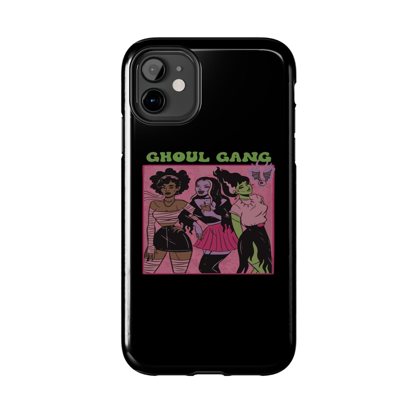 Ghoul Gang Tough Phone Cases | Unique Halloween Phone Cover, Cute Protective Case, Trendy Gift for Goth Fans, Spooky Style Accessory