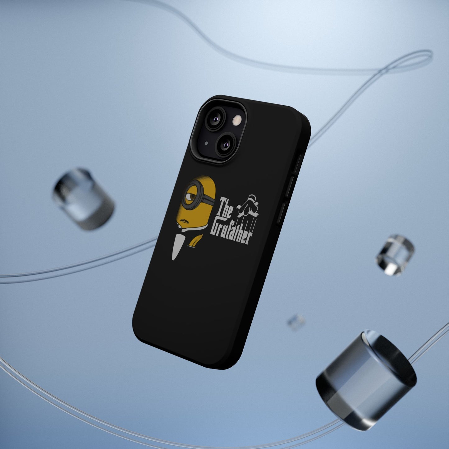 Magnetic Tough Cases: The Gruffather Phone Cover, Gift for Minions Fans, Unique Cell Phone Case, Durable Protective Case, Fun Cartoon Design