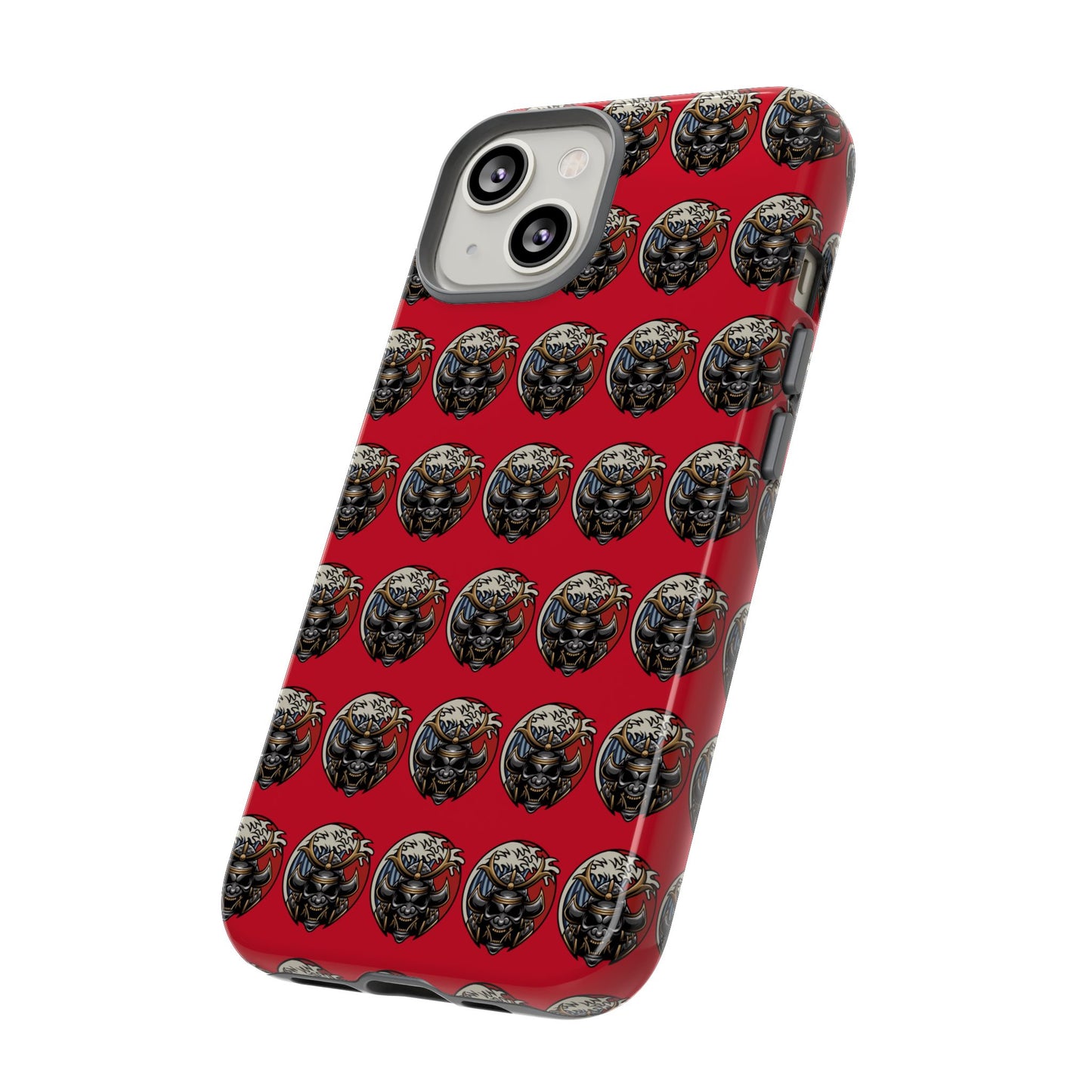 Bold Phone Case, Tough Phone Cover, Red Phone Protector, Unique Gift for Him/Her, Trendy Tech Accessory