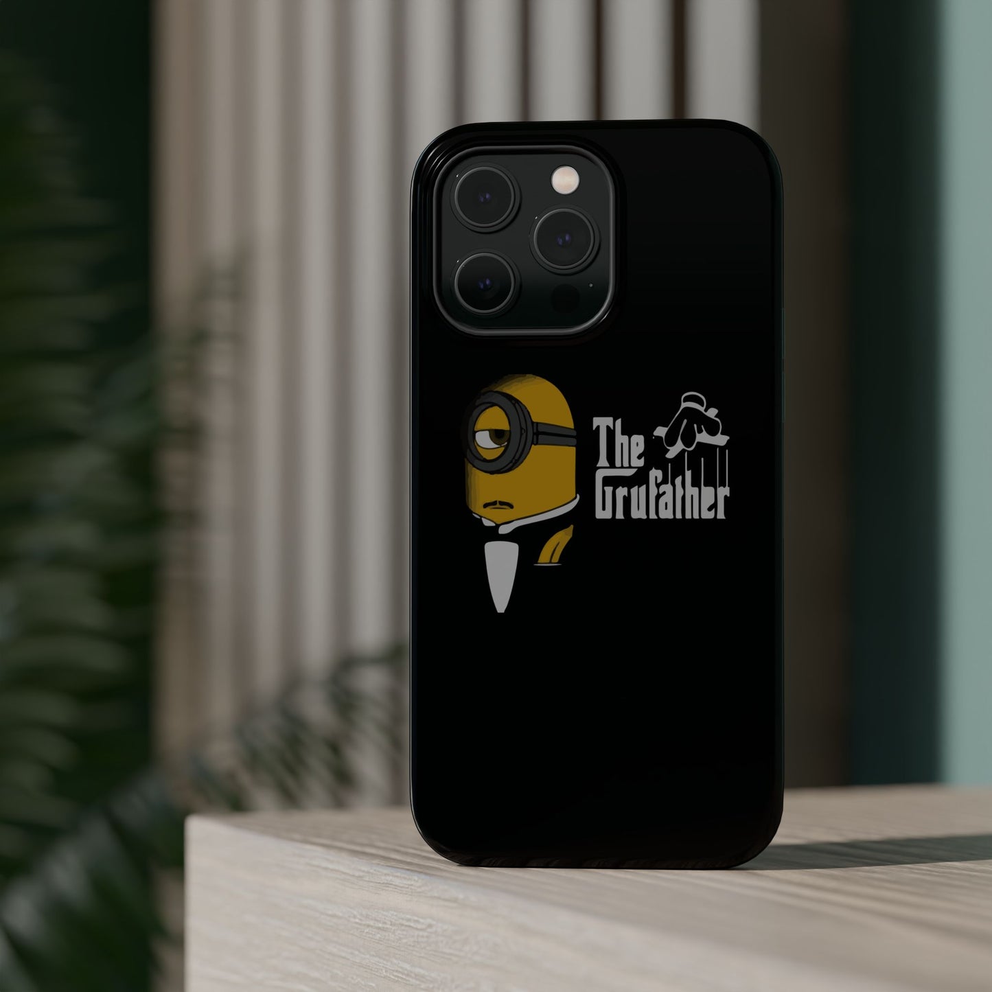 Magnetic Tough Cases: The Gruffather Phone Cover, Gift for Minions Fans, Unique Cell Phone Case, Durable Protective Case, Fun Cartoon Design
