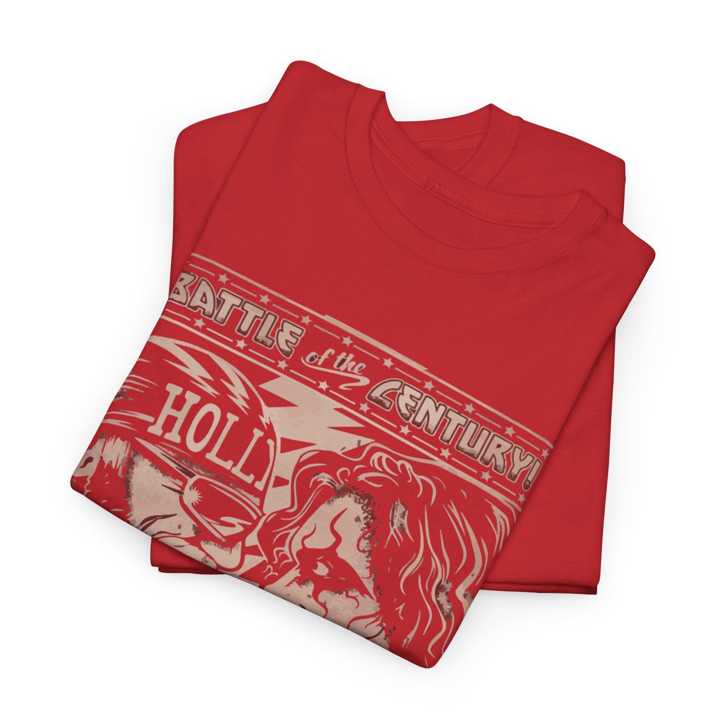 Vintage Wrestling Tee - Hulk vs Sting Retro Sports Nostalgia - Classic WCW Unisex Heavy Cotton Tee