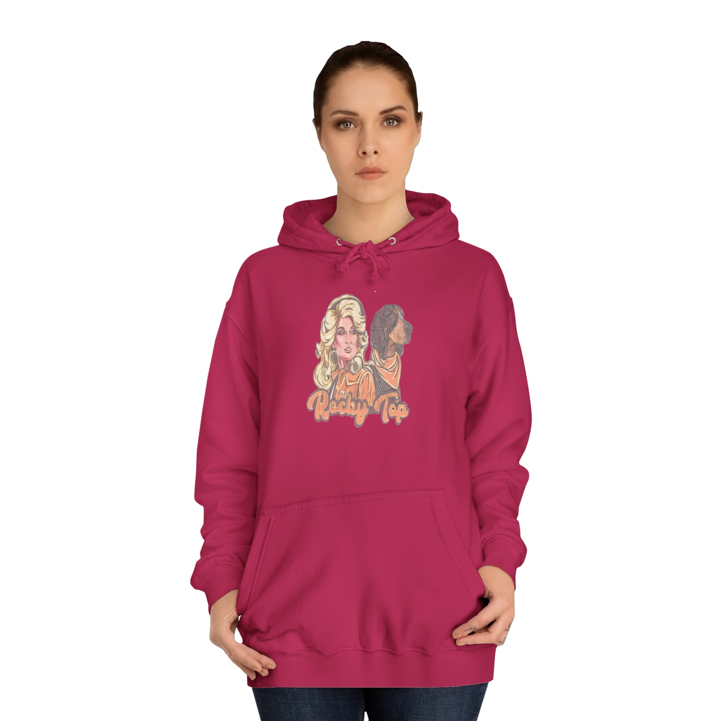 Dolly and Smoky College Hoodie
