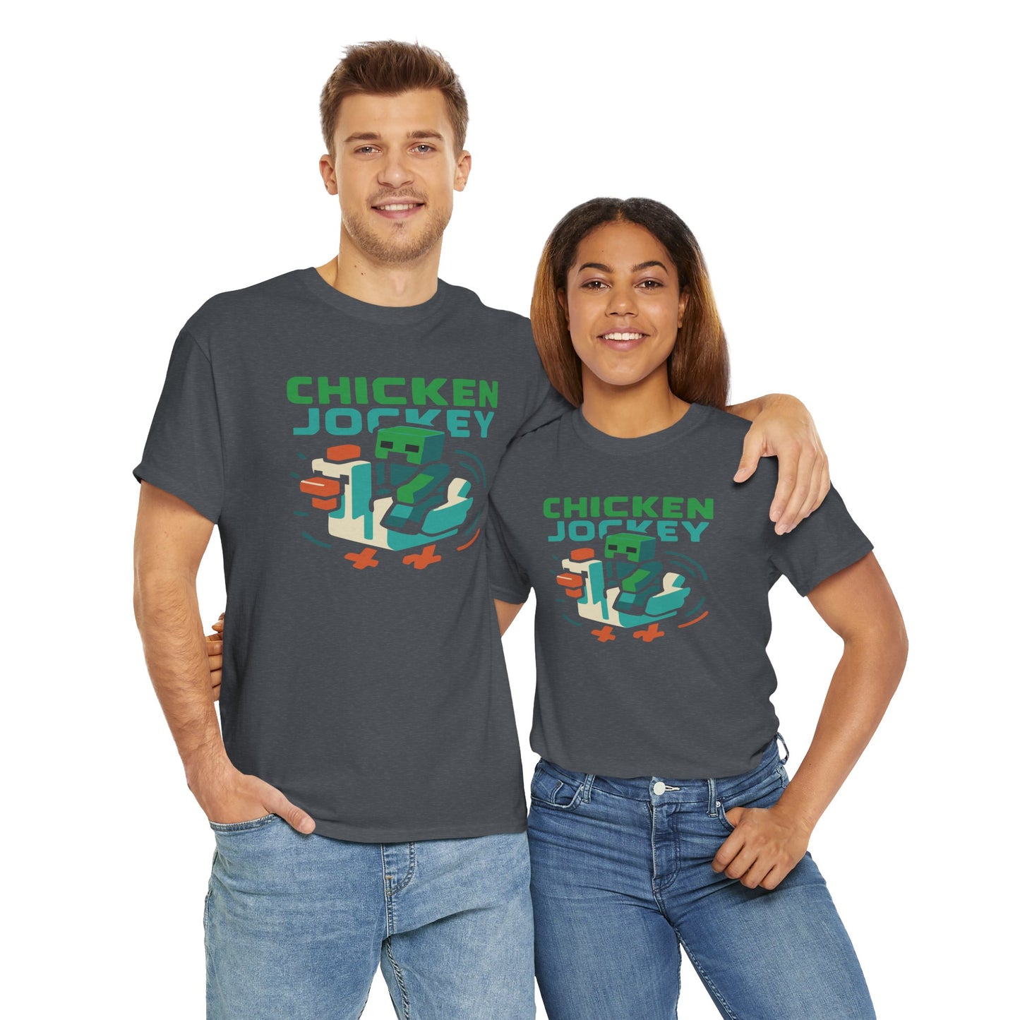 Chicken Jockey Minecraft T-shirt