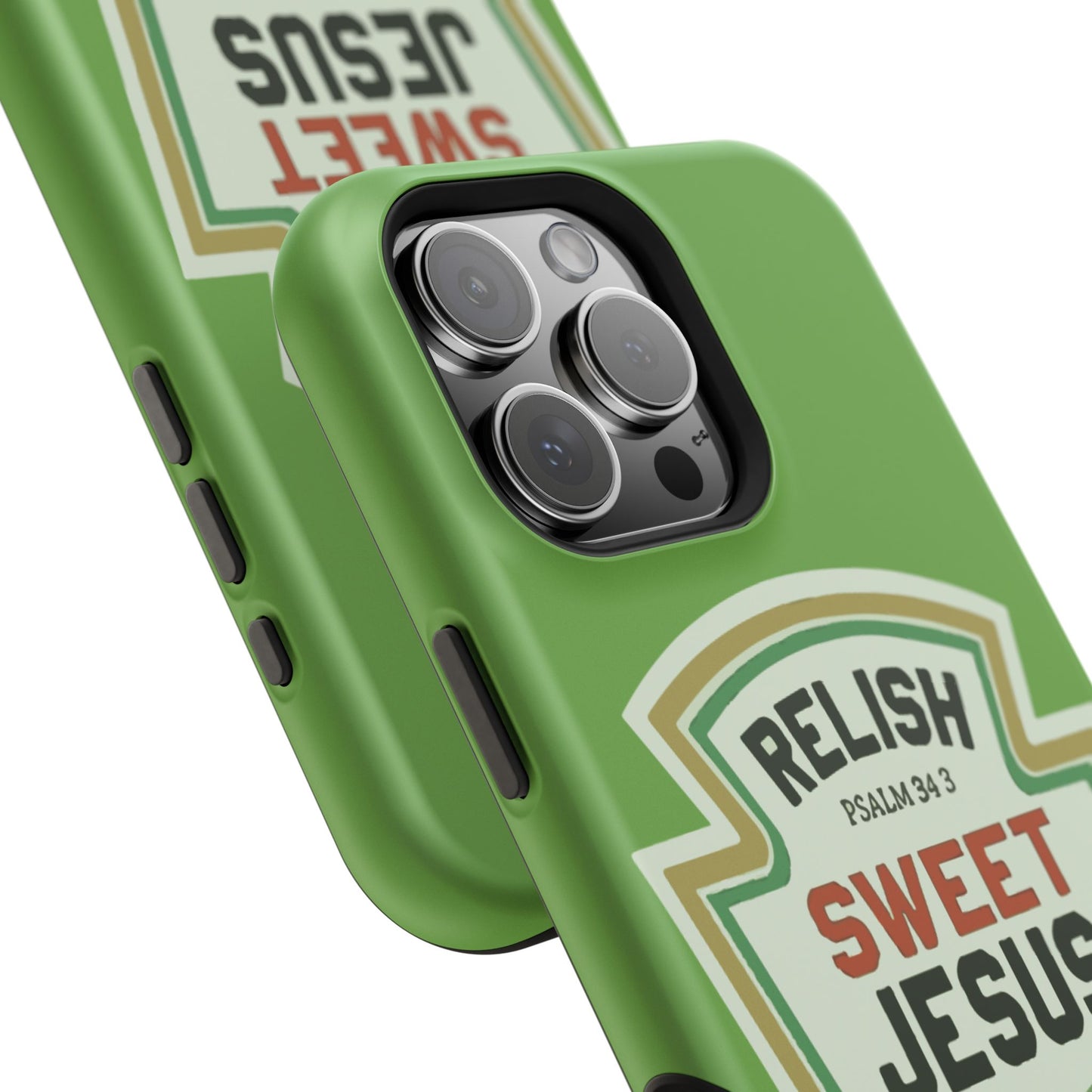 Relish Sweet Jesus Phone Case, Christian Gift, Impact-Resistant Case, Religious Phone Accessory, Faith-Based Present, Celebration Case