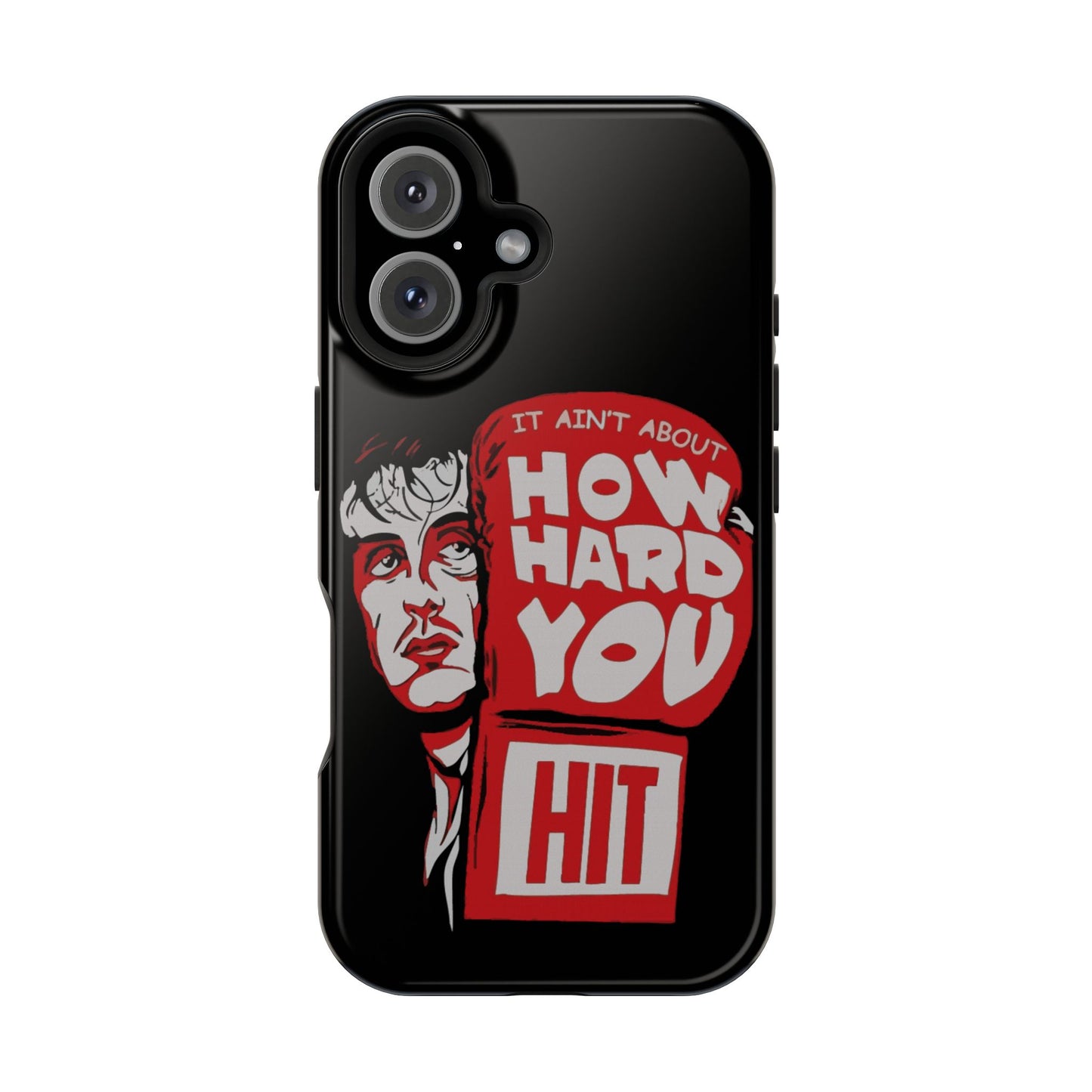 Impact-Resistant Phone Case, Rugged Smartphone Cover, Tough Phone Protection, Inspirational Gift, Motivational Tech Accessory