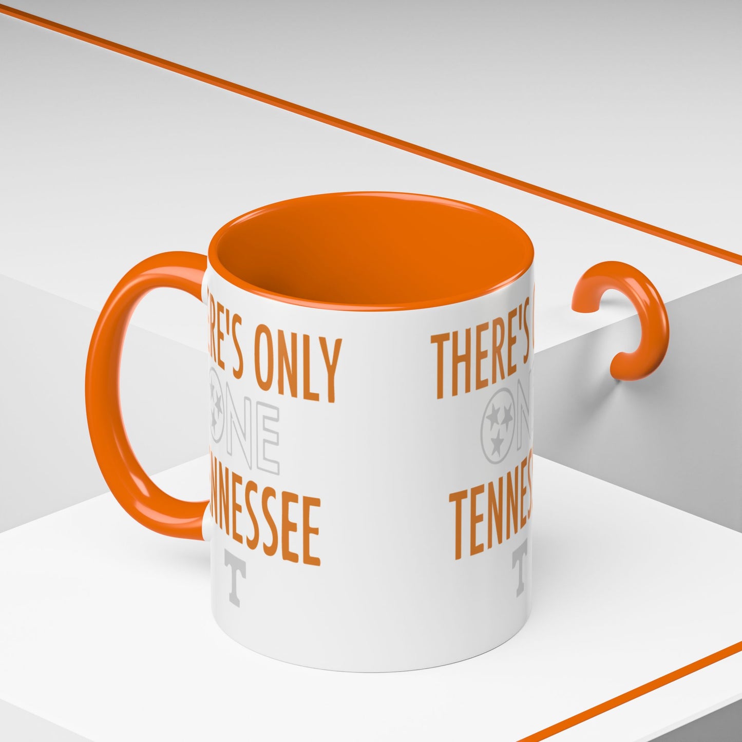Tennessee Accent Coffee Mug - Perfect for Fans, Gift for Graduates, Home Office Essential, Sports Celebration, Personalized Tea Cup