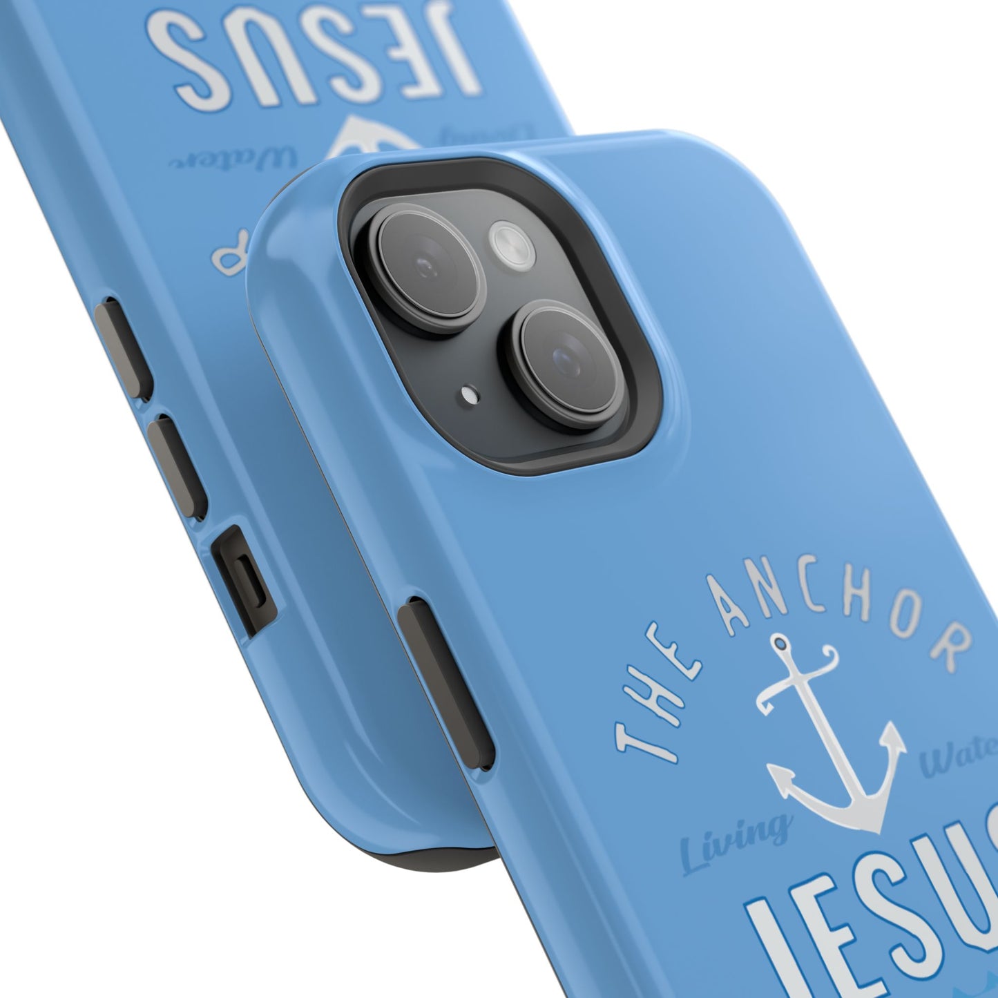 Jesus Anchor Phone Case, Christian Tech Accessories, Inspirational Gifts, Unique Phone Covers, Faith-Based Decor