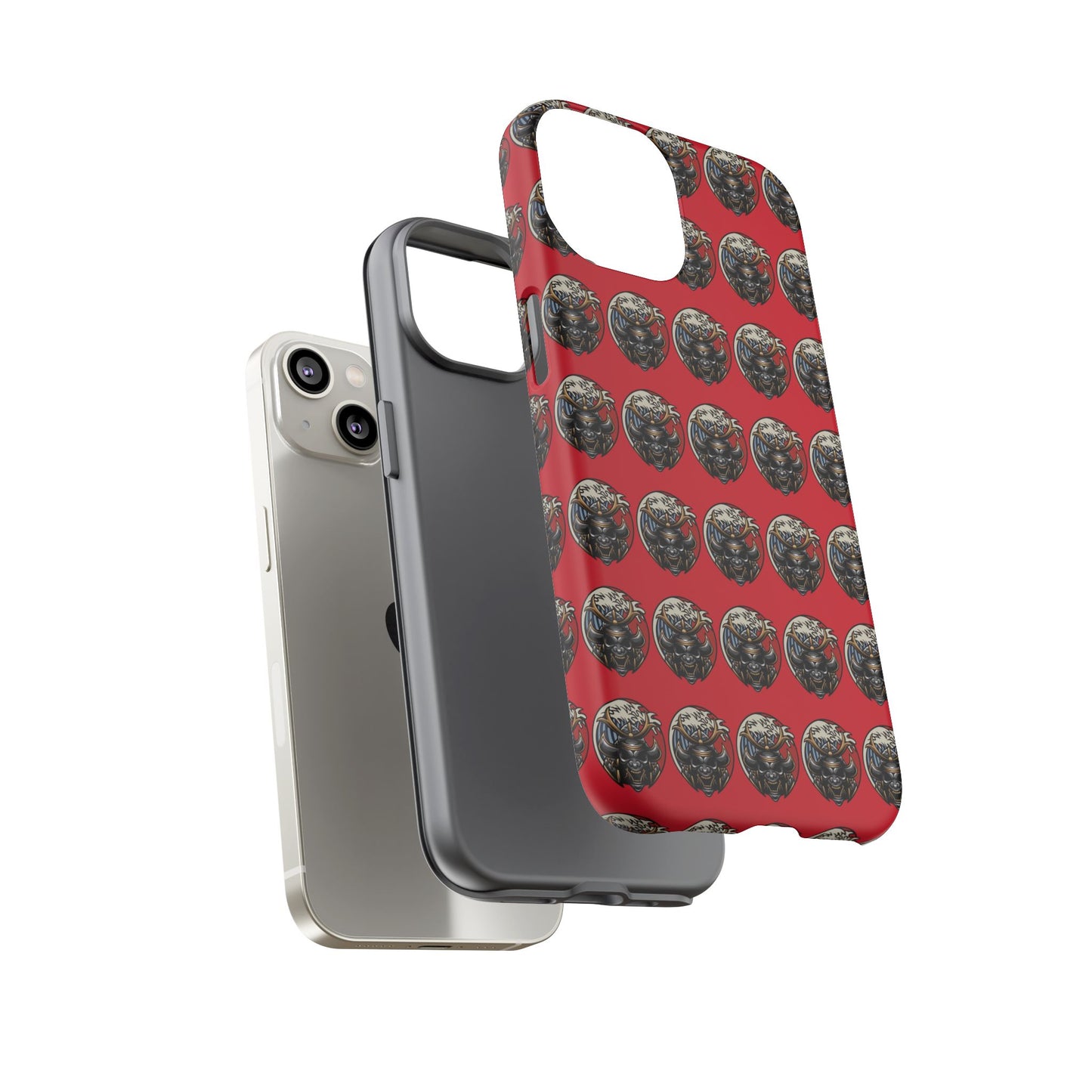 Bold Phone Case, Tough Phone Cover, Red Phone Protector, Unique Gift for Him/Her, Trendy Tech Accessory