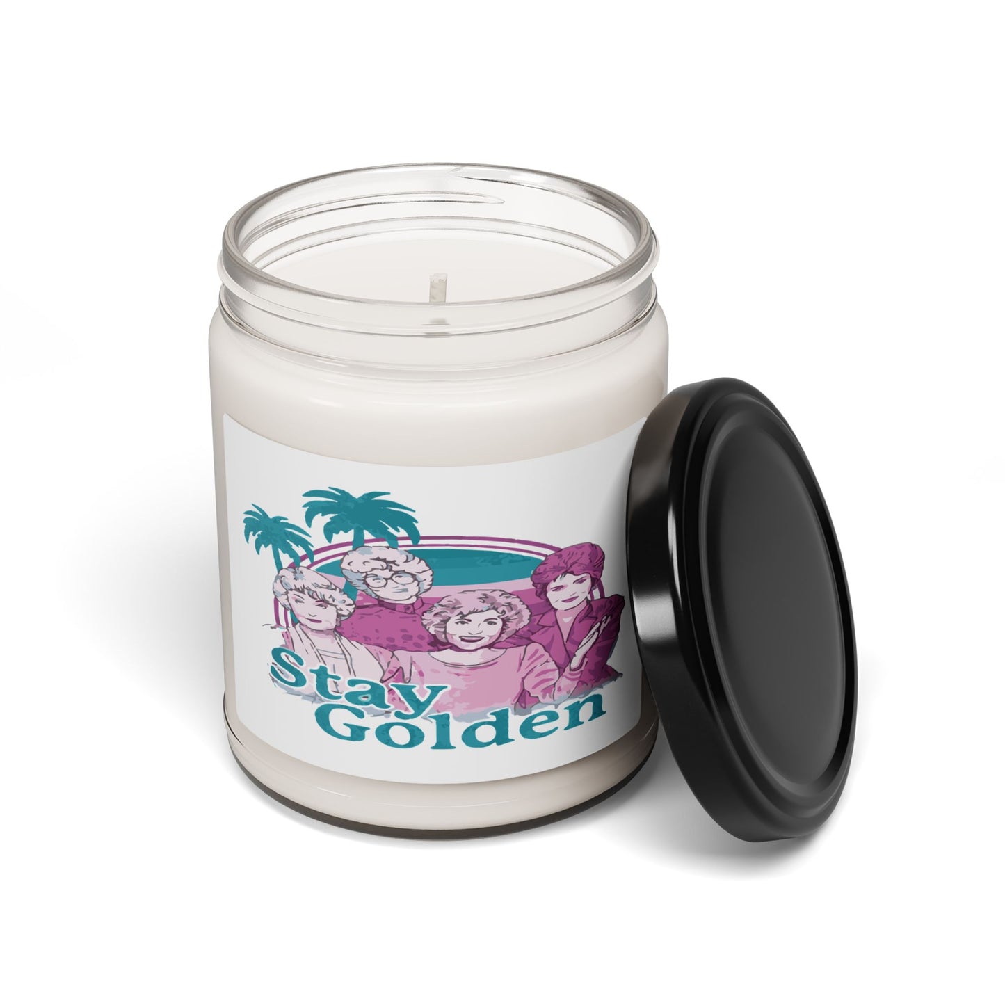 Stay Golden Scented Soy Candle - 9oz, Nostalgic Home Decor