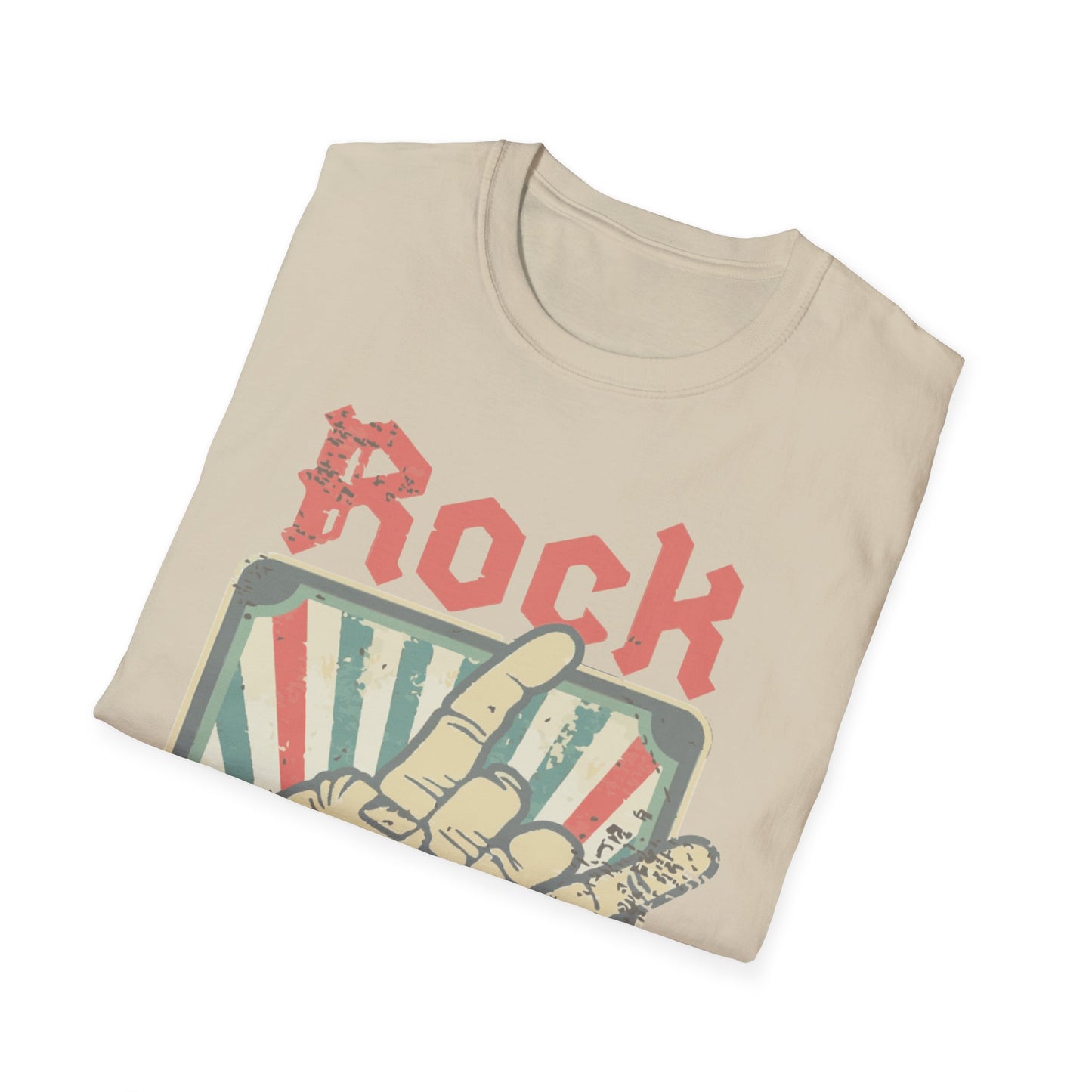 Rock On Unisex T-Shirt - Music Lover Gift, Concert Wear, Casual Style, Graphic Tee, Rock n Roll Apparel