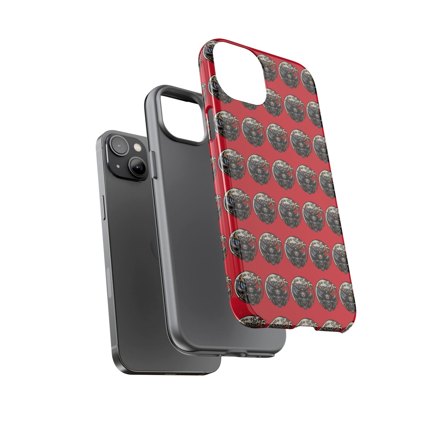 Bold Phone Case, Tough Phone Cover, Red Phone Protector, Unique Gift for Him/Her, Trendy Tech Accessory