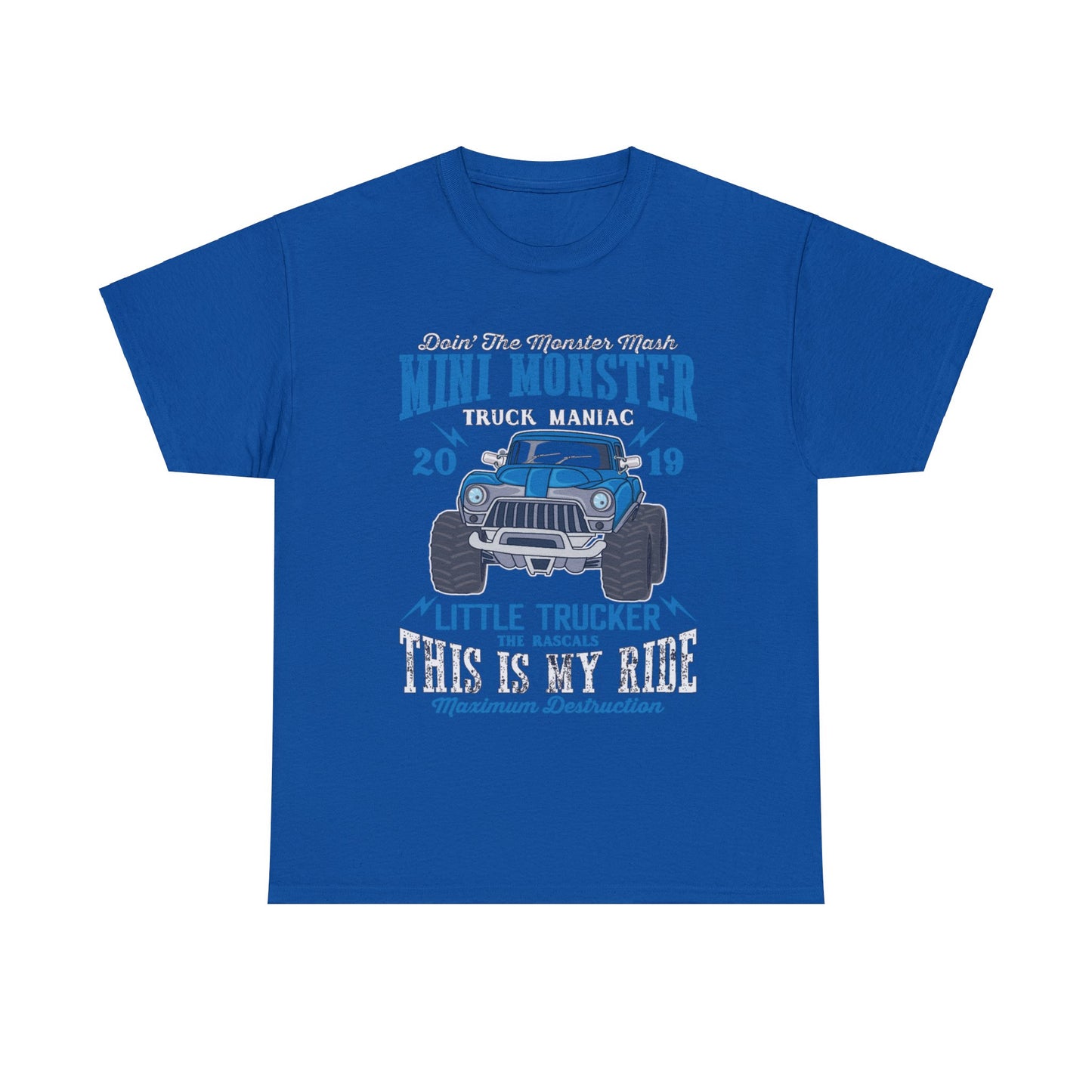 Mini Monster Truck Heavy Cotton Tee