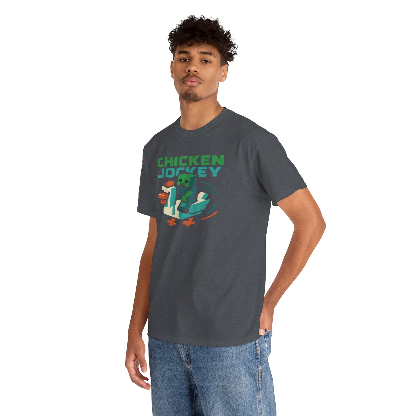 Chicken Jockey Minecraft T-shirt