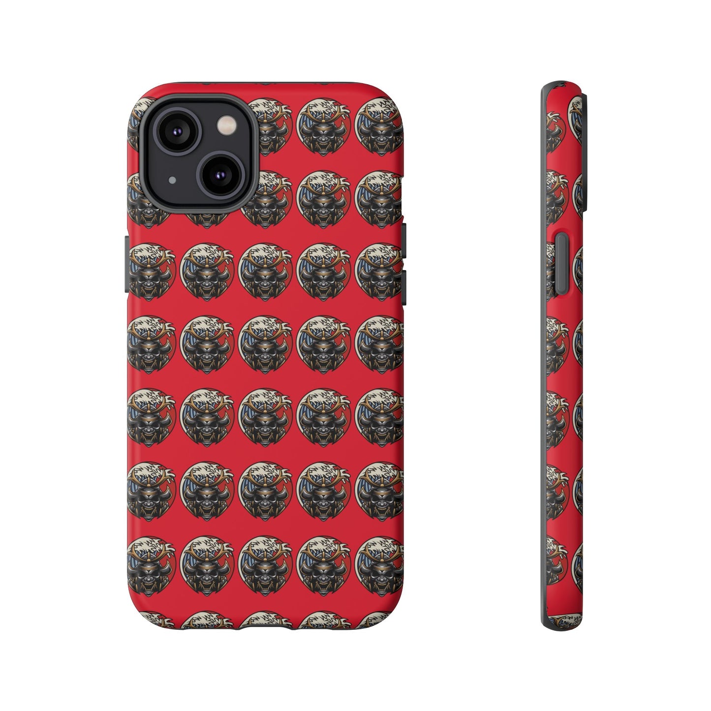 Bold Phone Case, Tough Phone Cover, Red Phone Protector, Unique Gift for Him/Her, Trendy Tech Accessory
