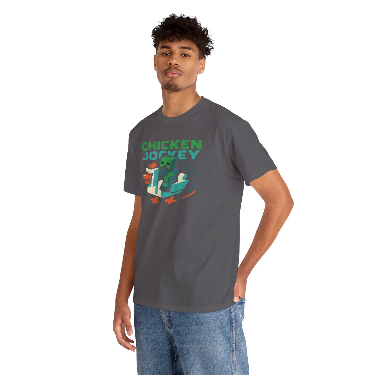 Chicken Jockey Minecraft T-shirt