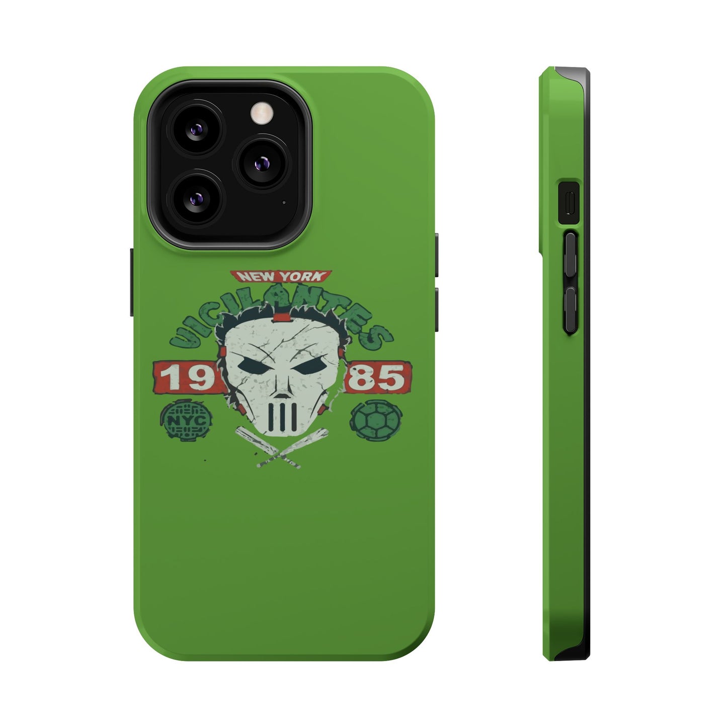 Urban Punk Phone Case, Tough Phone Cover, Skull Design Case, Gift for Him, Unique Mobile Accessory, NYC Style Case