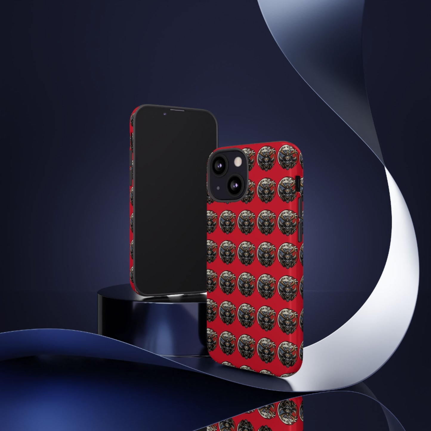 Bold Phone Case, Tough Phone Cover, Red Phone Protector, Unique Gift for Him/Her, Trendy Tech Accessory