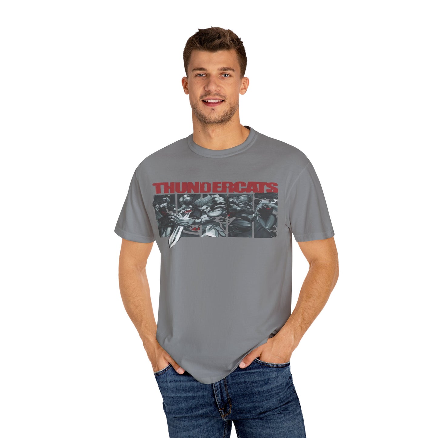 Thundercats Vintage Unisex Garment-Dyed T-shirt