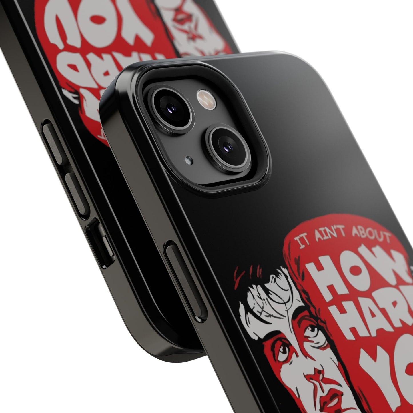 Impact-Resistant Phone Case, Rugged Smartphone Cover, Tough Phone Protection, Inspirational Gift, Motivational Tech Accessory