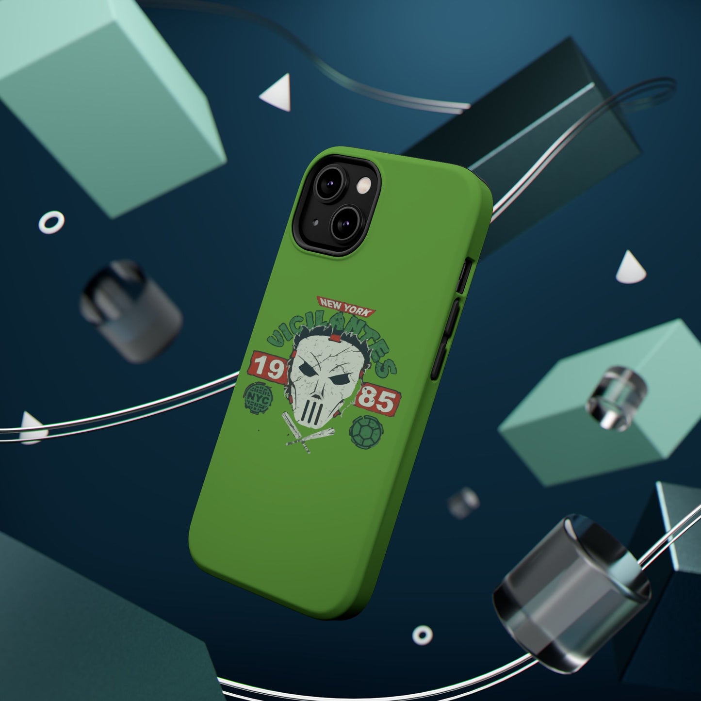 Urban Punk Phone Case, Tough Phone Cover, Skull Design Case, Gift for Him, Unique Mobile Accessory, NYC Style Case