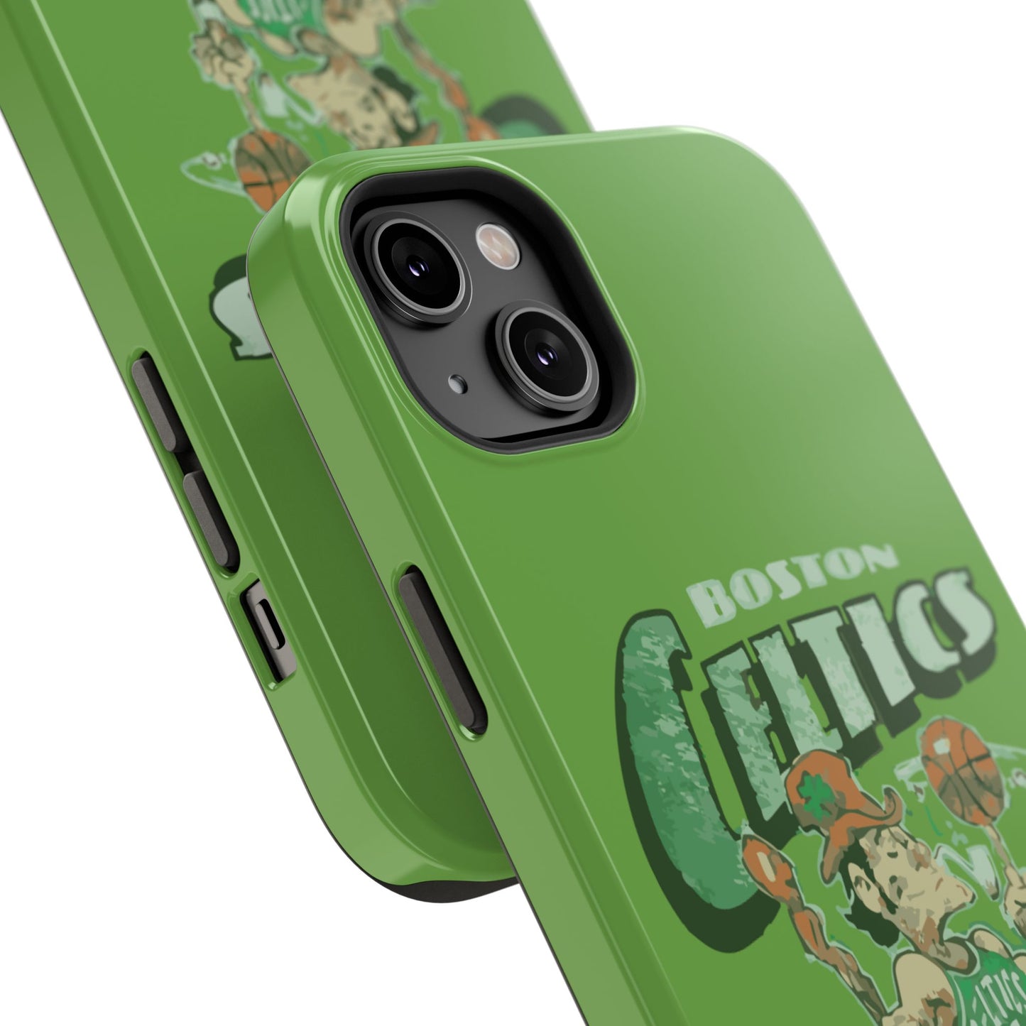 Boston Celtics Impact-Resistant Phone Case, Basketball Phone Cover, Sports Fan Gift, Sturdy Phone Case, NBA Merchandise, Team Spirit Decor