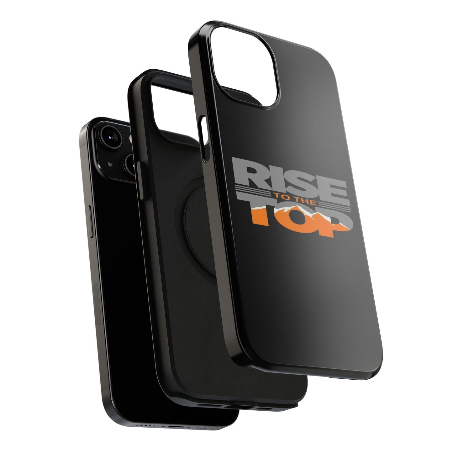 Impact-Resistant Phone Case - Rise to the Top, Durable Phone Cover, Gift for Motivational Quotes Lovers, Trendy Tech Accessories