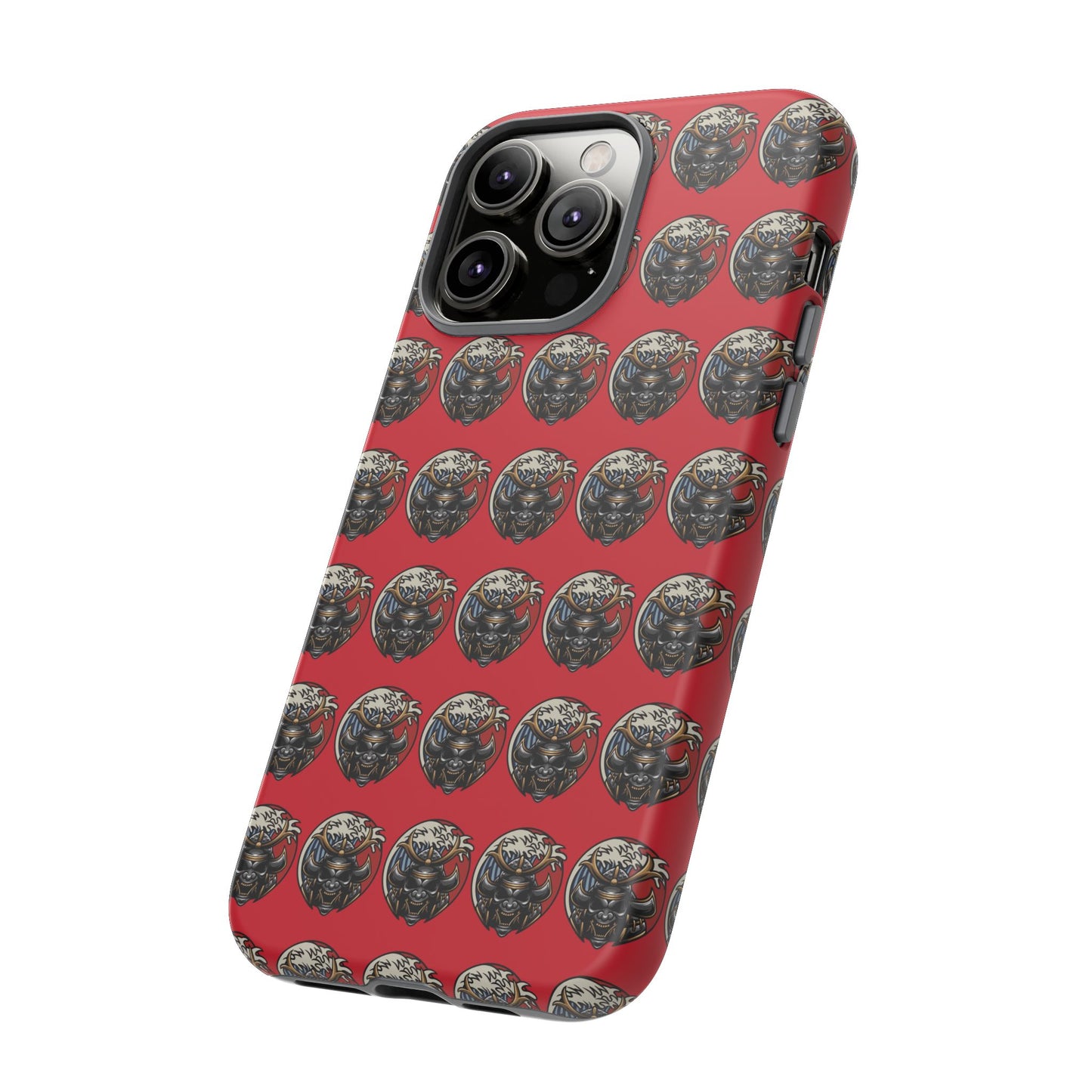 Bold Phone Case, Tough Phone Cover, Red Phone Protector, Unique Gift for Him/Her, Trendy Tech Accessory