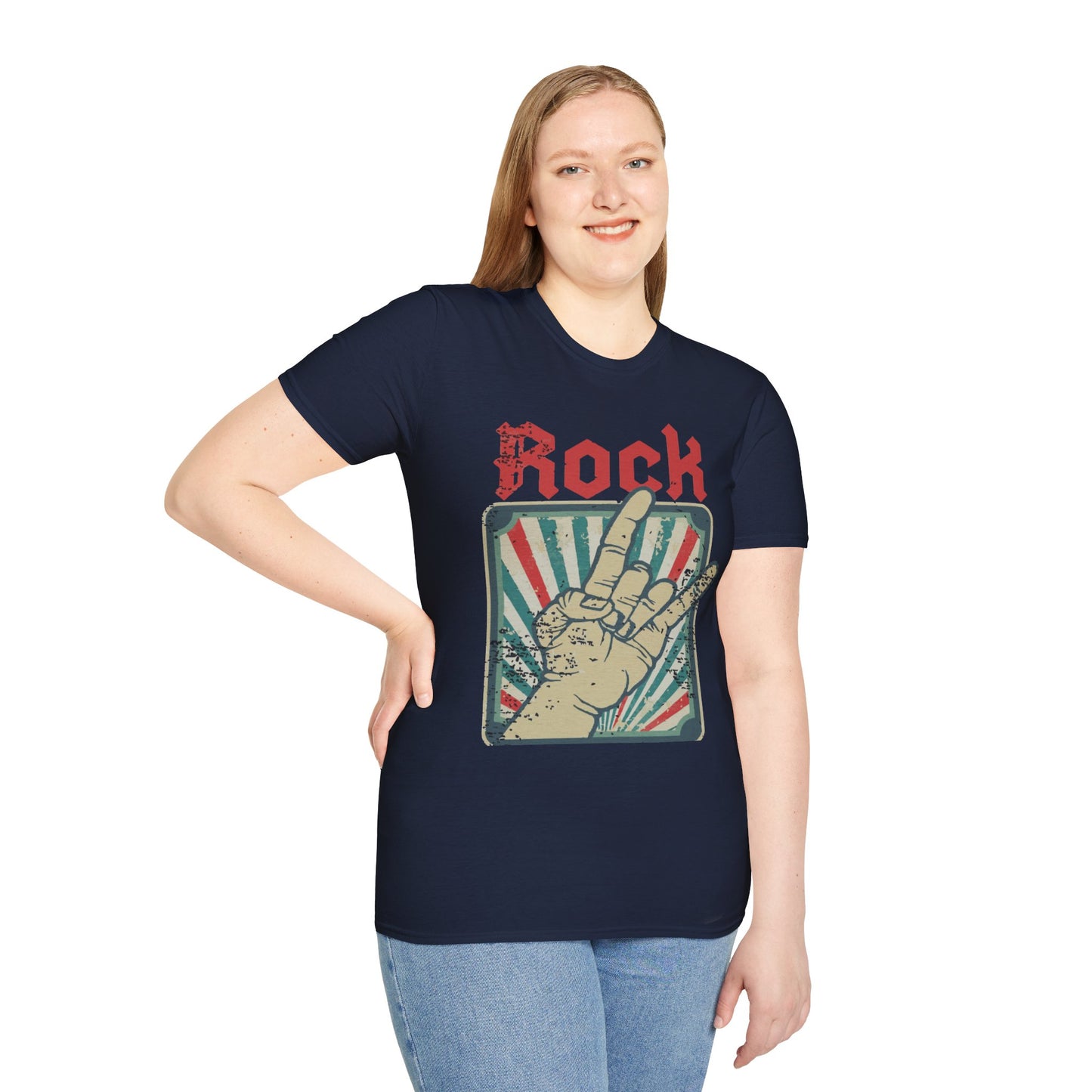 Rock On Unisex T-Shirt - Music Lover Gift, Concert Wear, Casual Style, Graphic Tee, Rock n Roll Apparel
