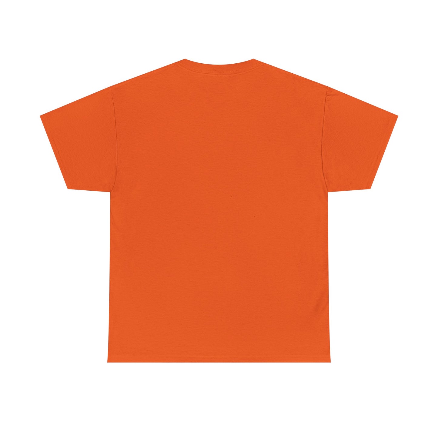 Go Big Orange Unisex Heavy Cotton Tee, Sports Fan Shirt, Casual Wear, College Game Day Top, Gift for Sports Enthusiasts
