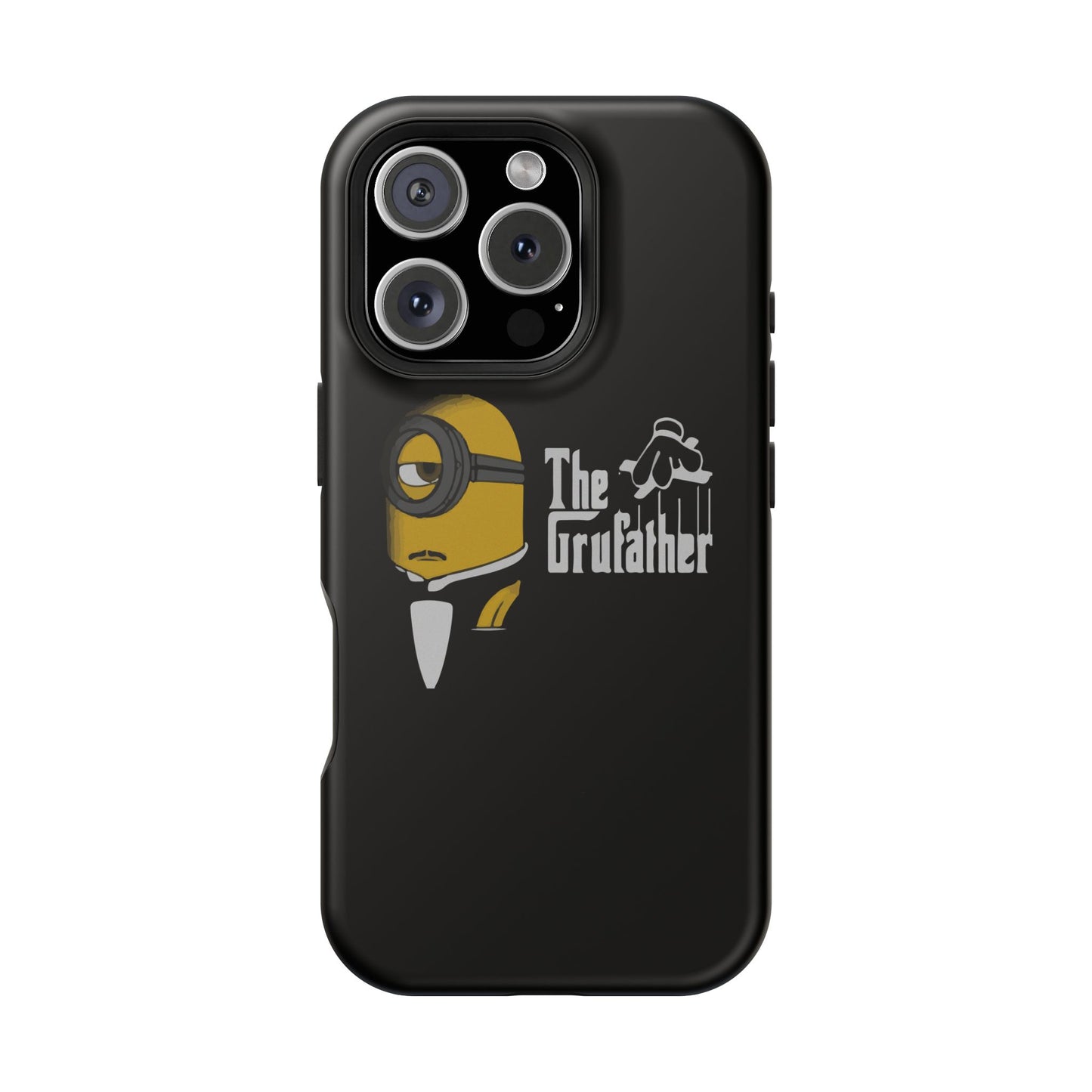 Magnetic Tough Cases: The Gruffather Phone Cover, Gift for Minions Fans, Unique Cell Phone Case, Durable Protective Case, Fun Cartoon Design