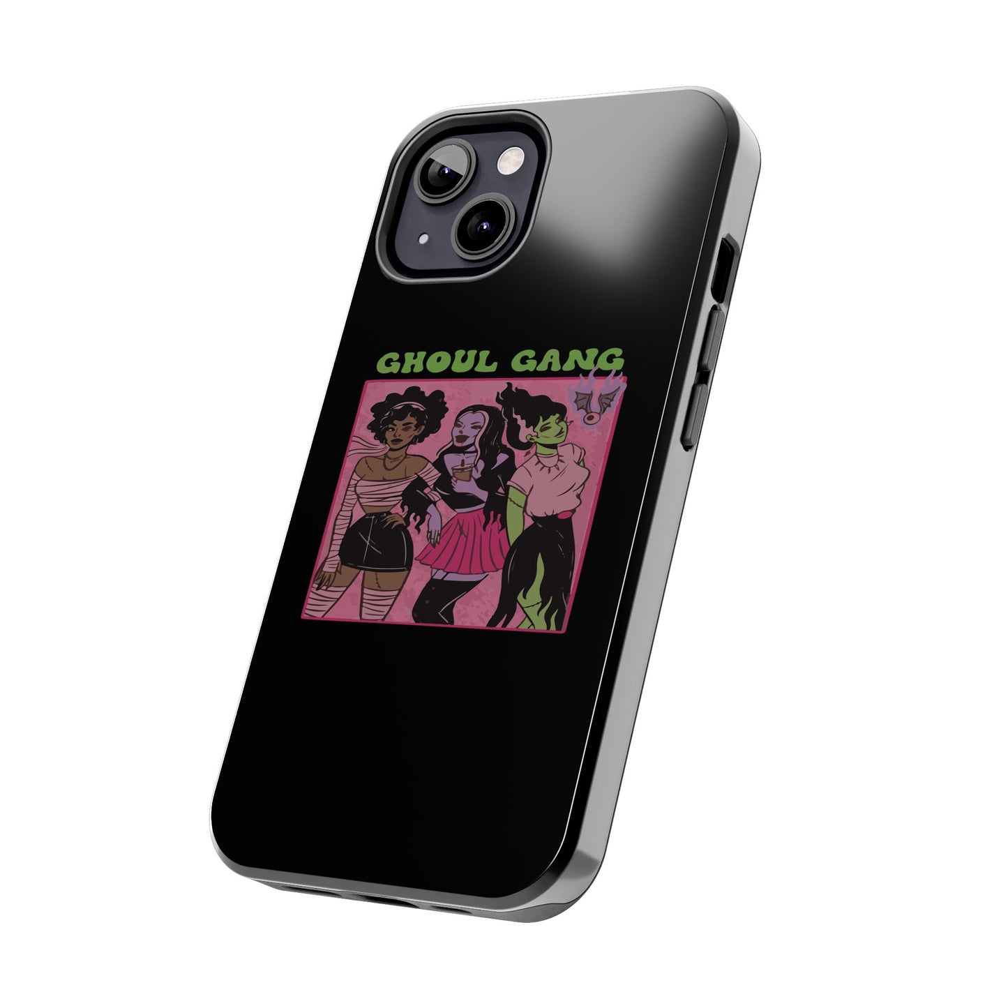 Ghoul Gang Tough Phone Cases | Unique Halloween Phone Cover, Cute Protective Case, Trendy Gift for Goth Fans, Spooky Style Accessory