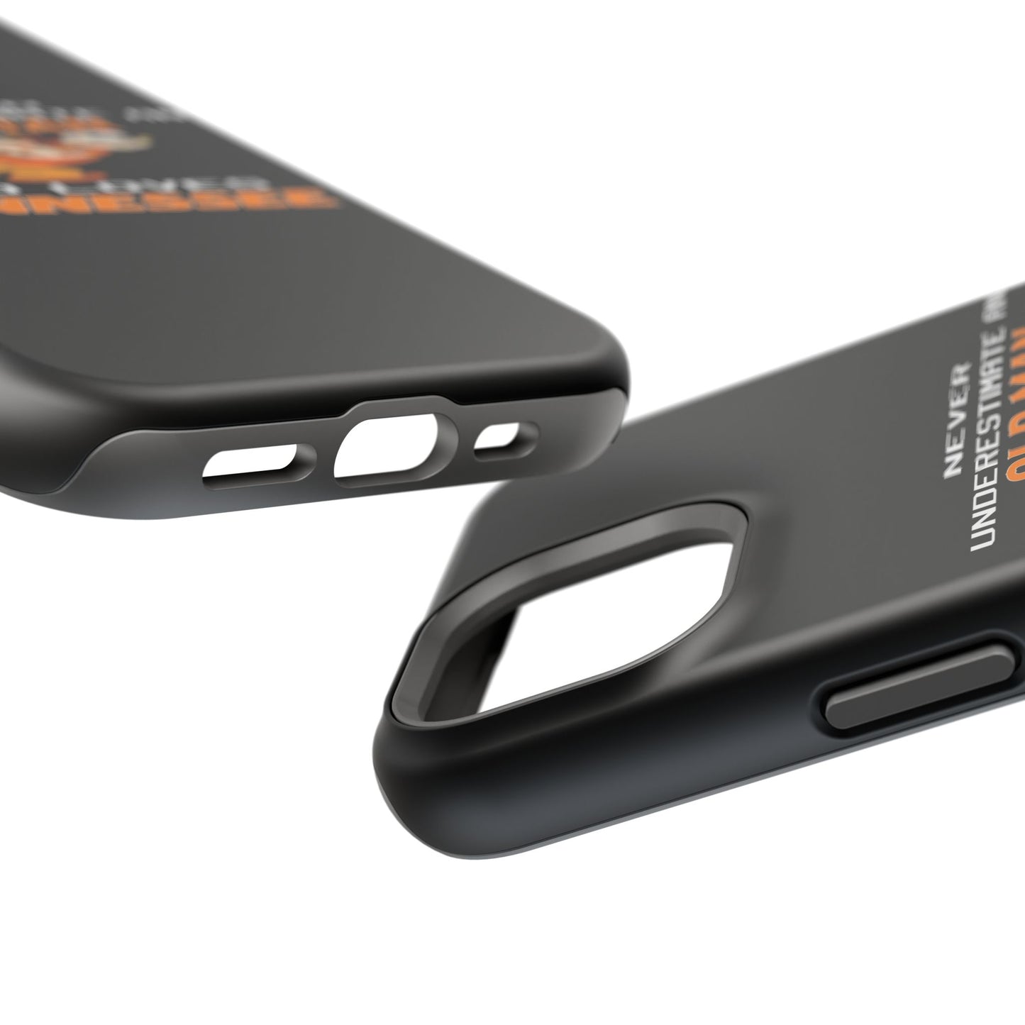 Tough Phone Case, Old Man Who Loves Tennessee, Gift for Grandpa, Tennessee Pride, Men's Accessories, Father's Day, Custom Cases