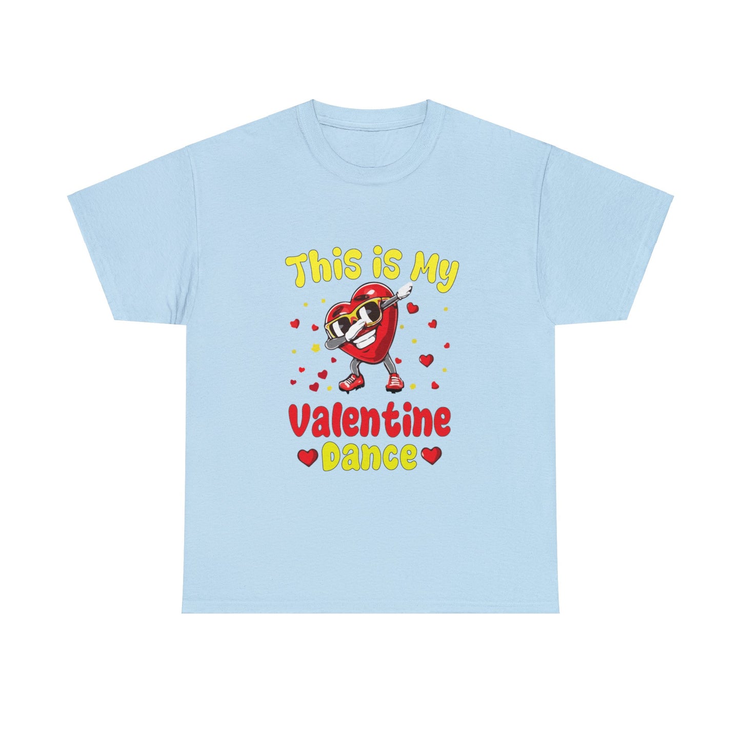 Valetine Dance Shirt Unisex Heavy Cotton Tee