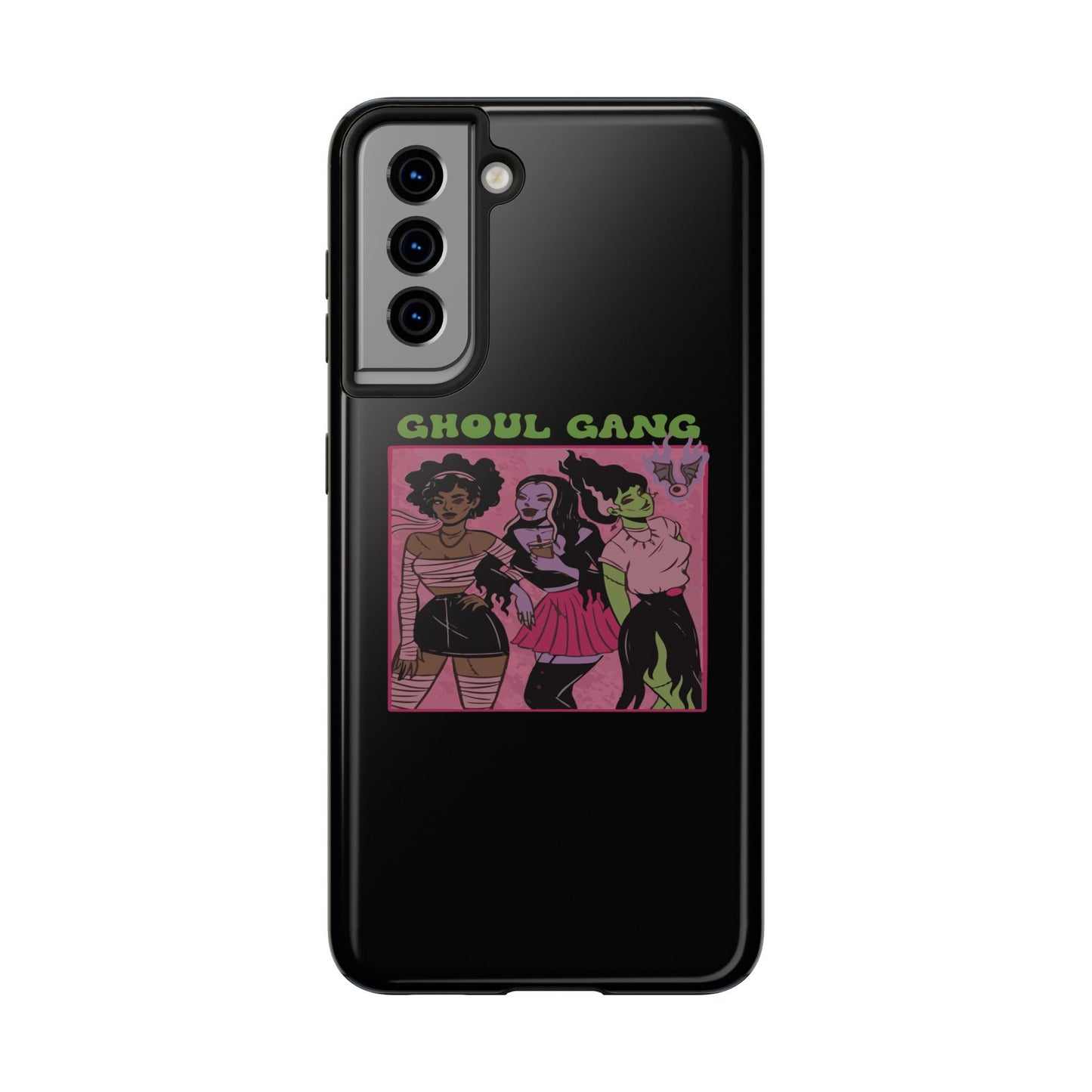 Ghoul Gang Tough Phone Cases | Unique Halloween Phone Cover, Cute Protective Case, Trendy Gift for Goth Fans, Spooky Style Accessory