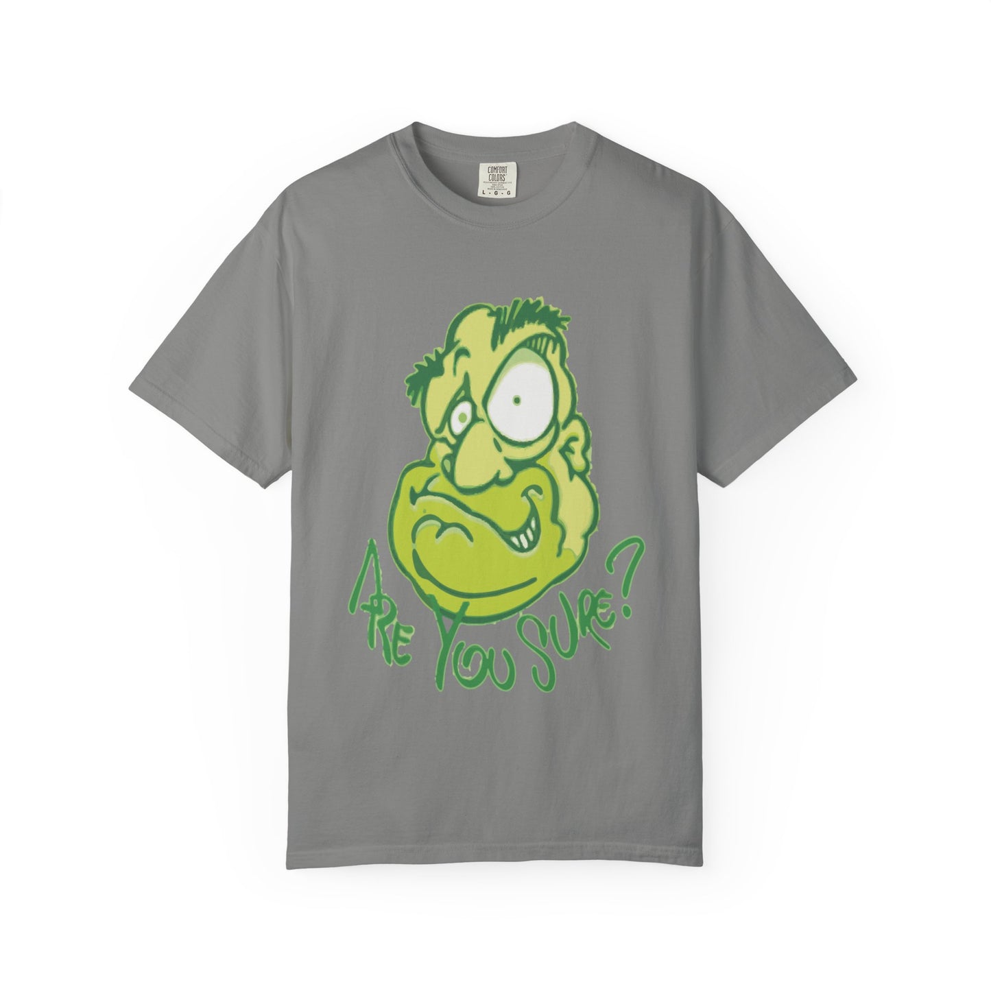 Unisex Garment-Dyed T-Shirt with Quirky Cartoon Design - Perfect for Casual Wear, Gifting, Parties, and Everyday Comfort